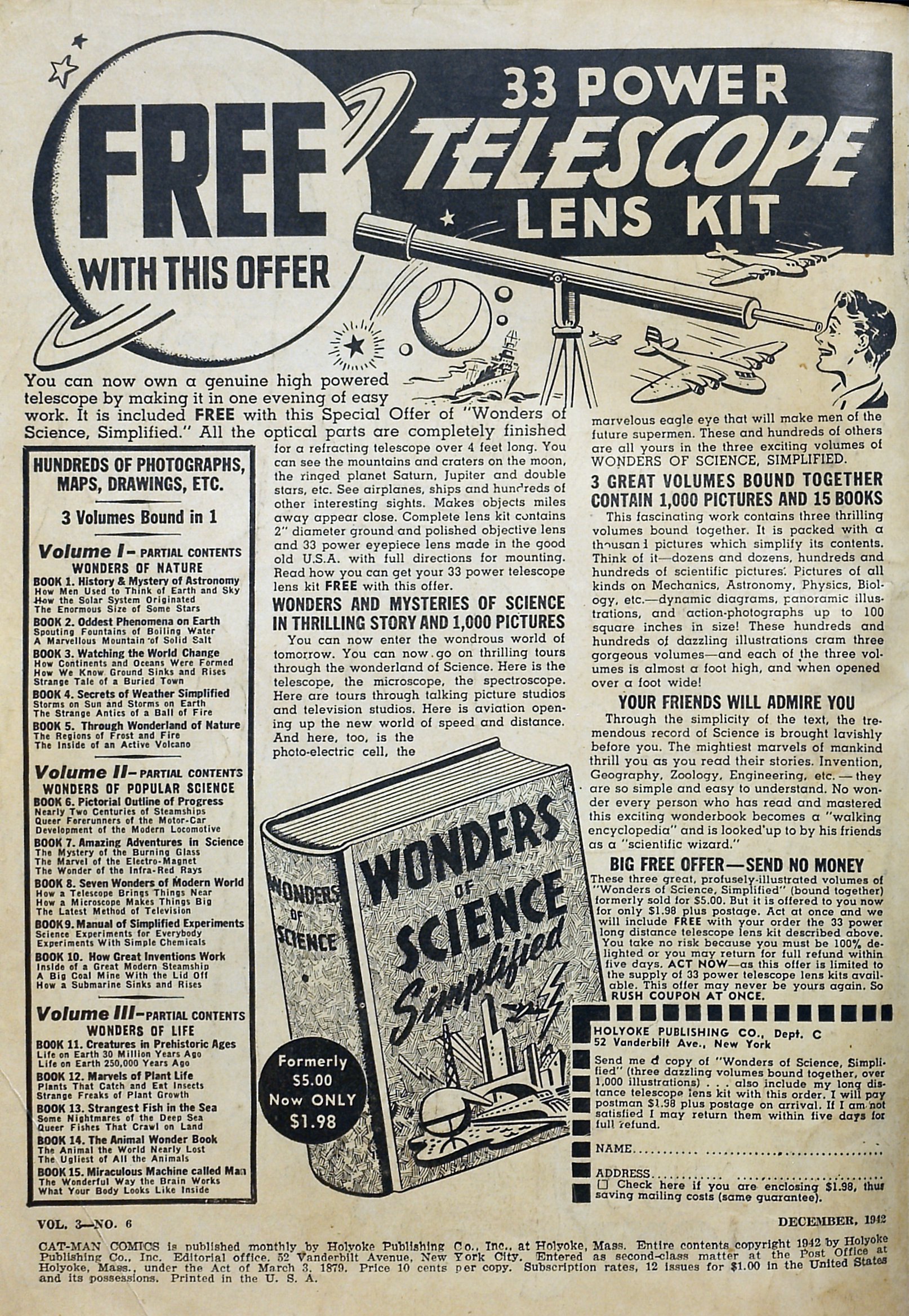 Read online Cat-Man Comics comic -  Issue #16 - 2