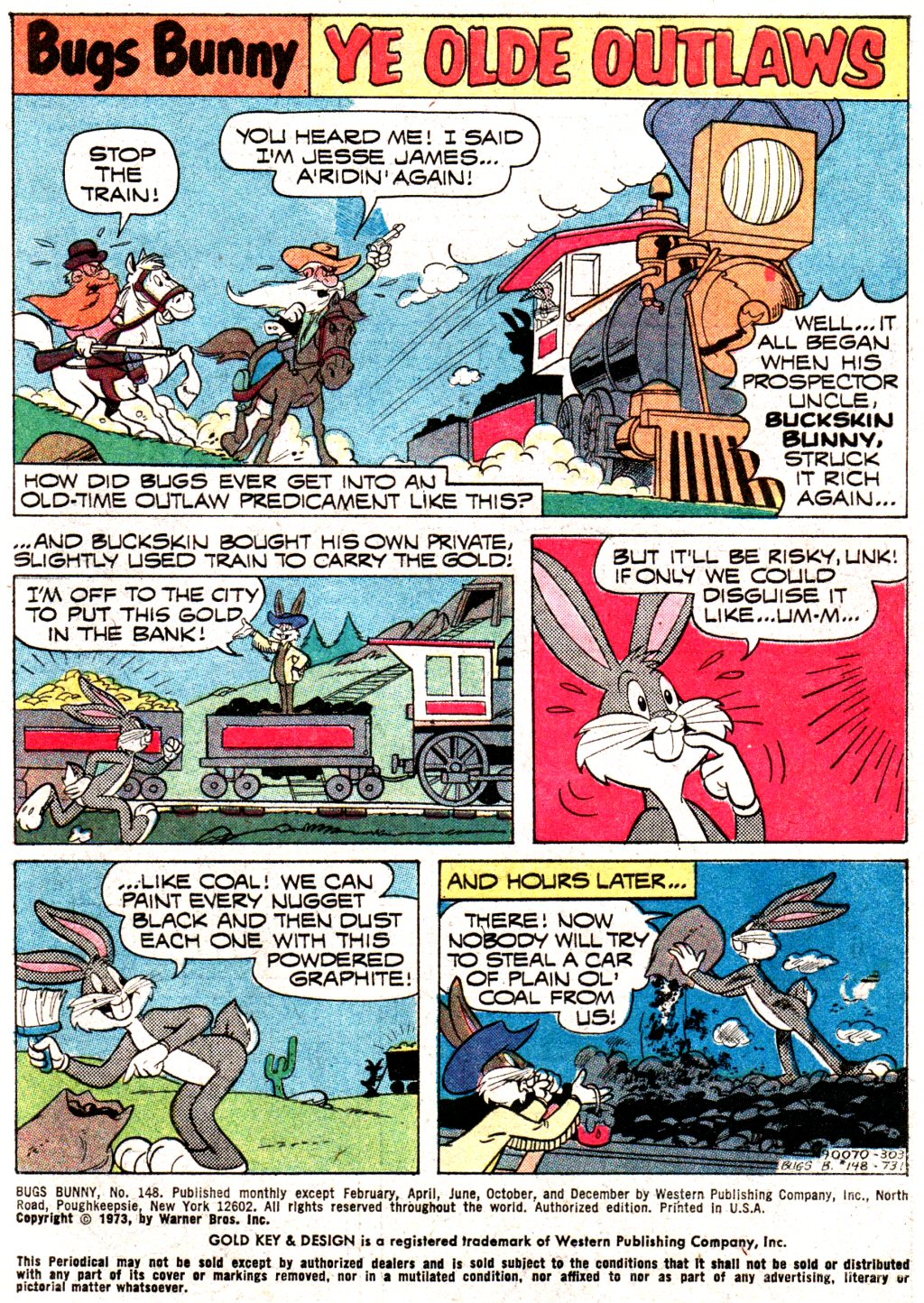 Read online Bugs Bunny comic -  Issue #148 - 3