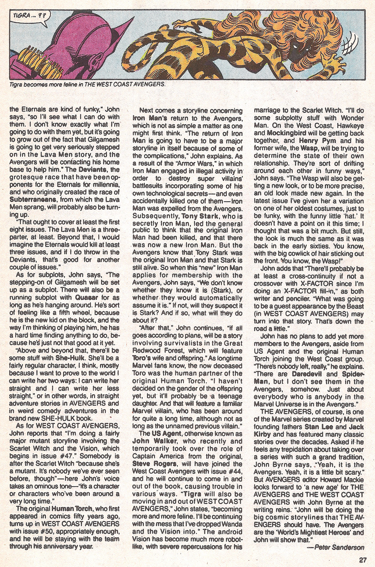 Read online Marvel Age comic -  Issue #74 - 27