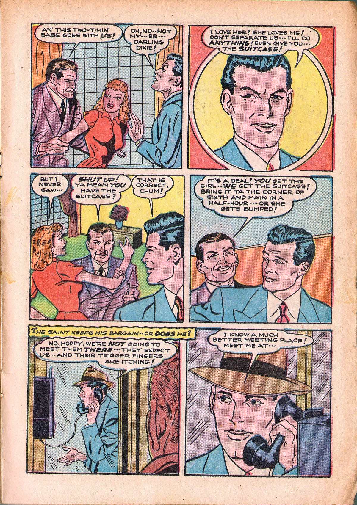 Read online The Saint (1947) comic -  Issue #5 - 25