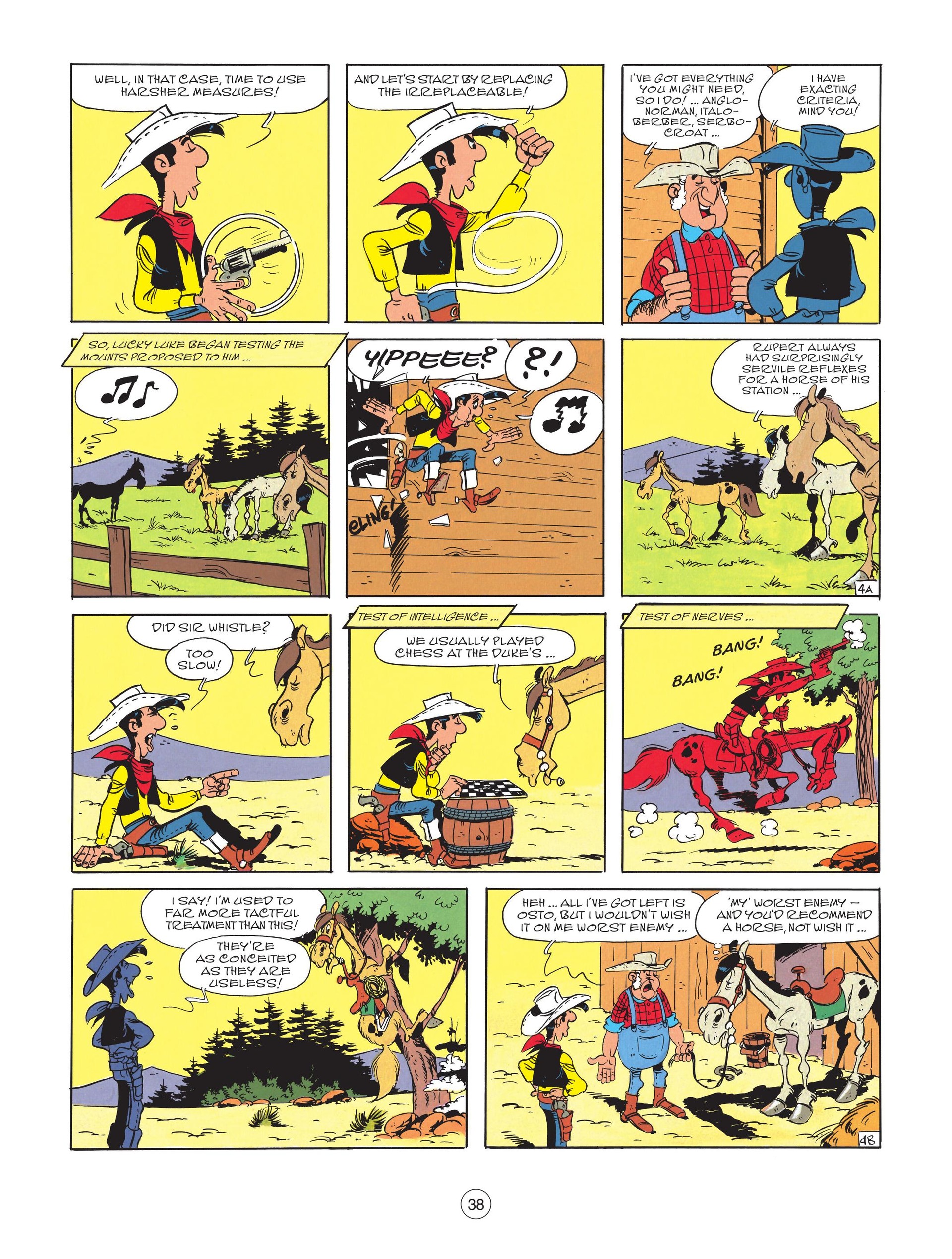 Read online A Lucky Luke Adventure comic -  Issue #80 - 40