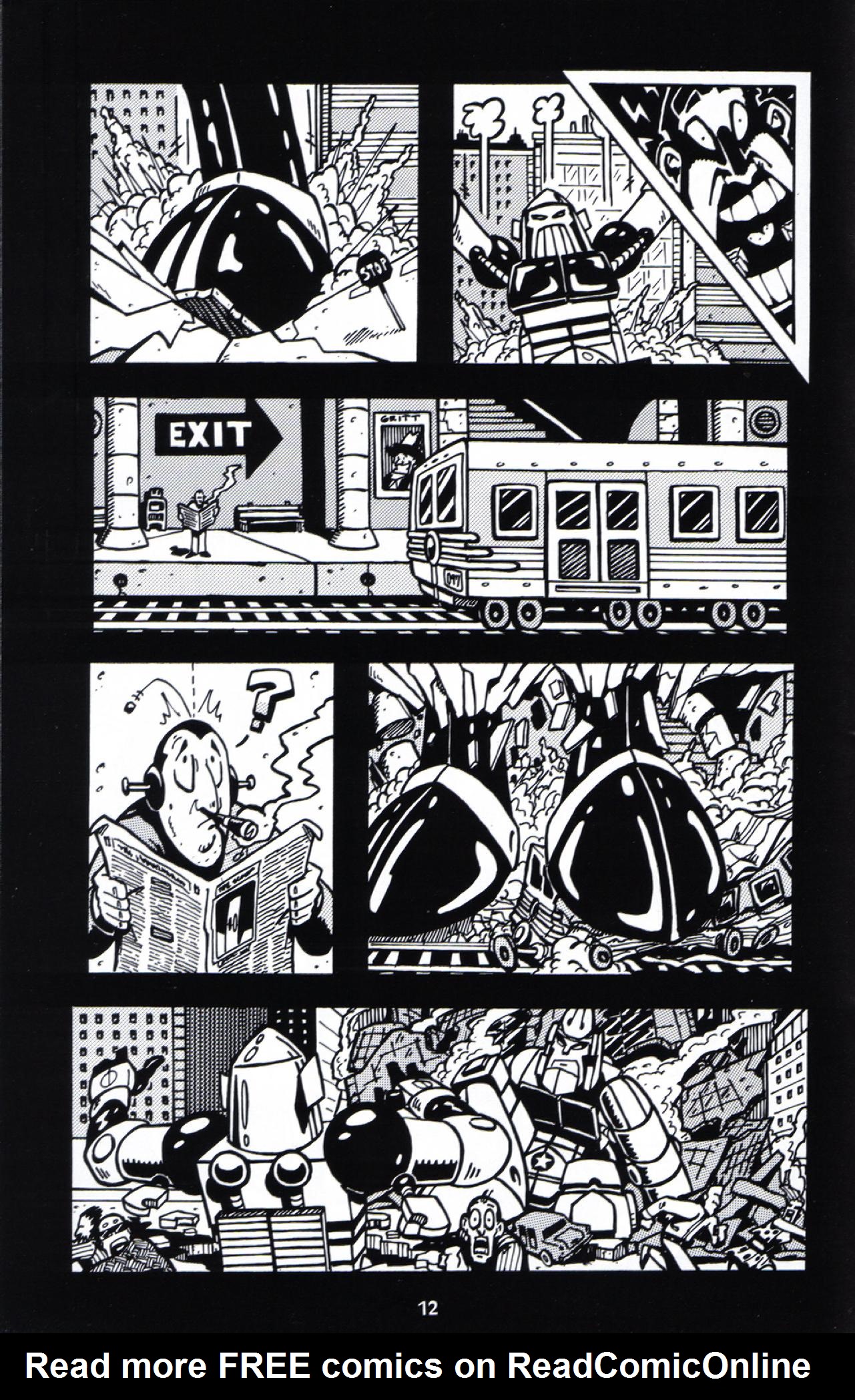 Read online La Cosa Nostroid comic -  Issue #3 - 13