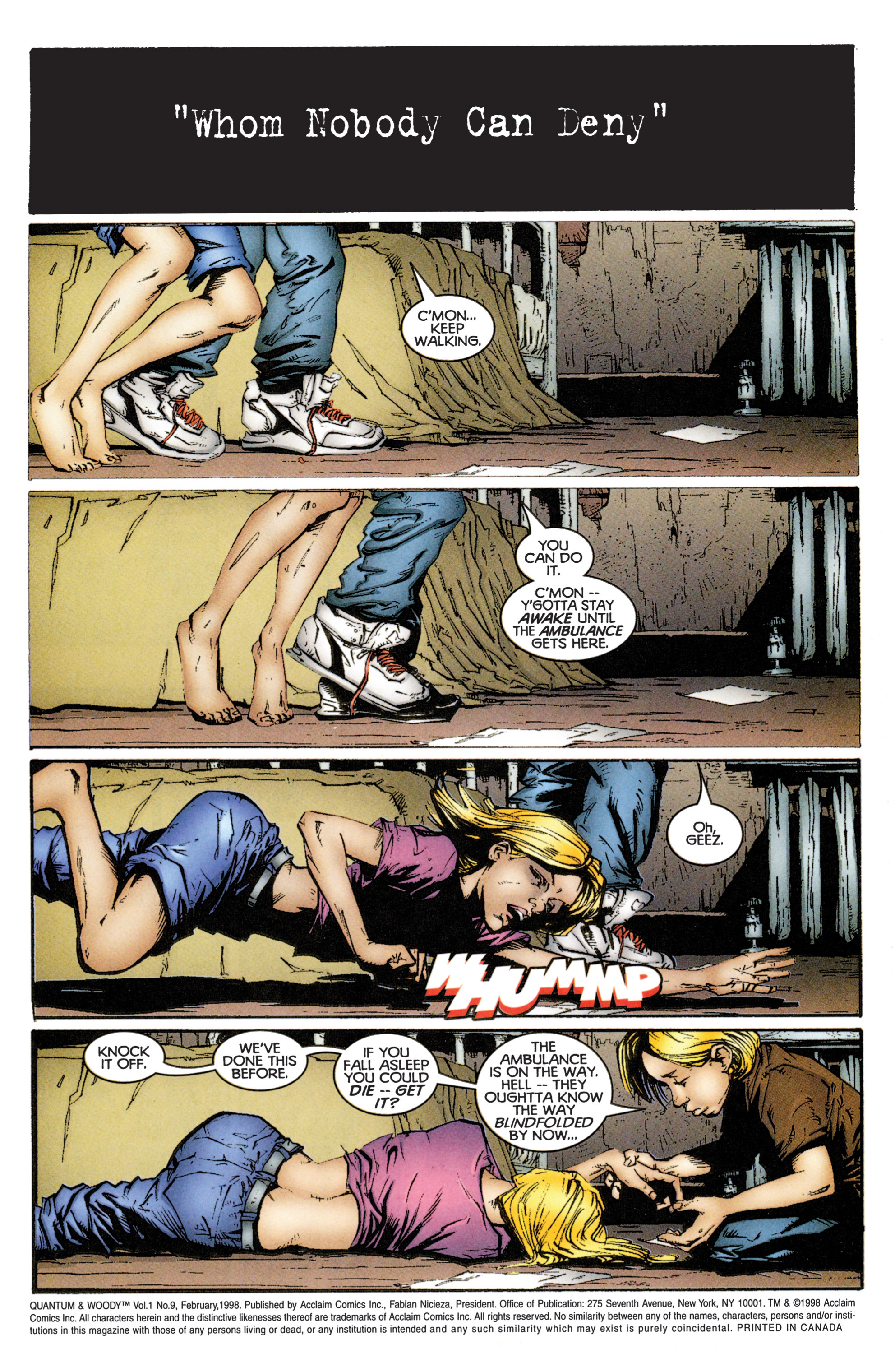 Read online Quantum and Woody (1997) comic -  Issue #9 - 2
