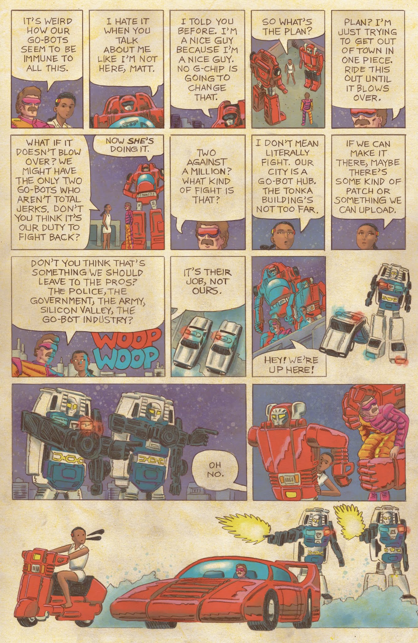 Read online Go-Bots comic -  Issue #2 - 7