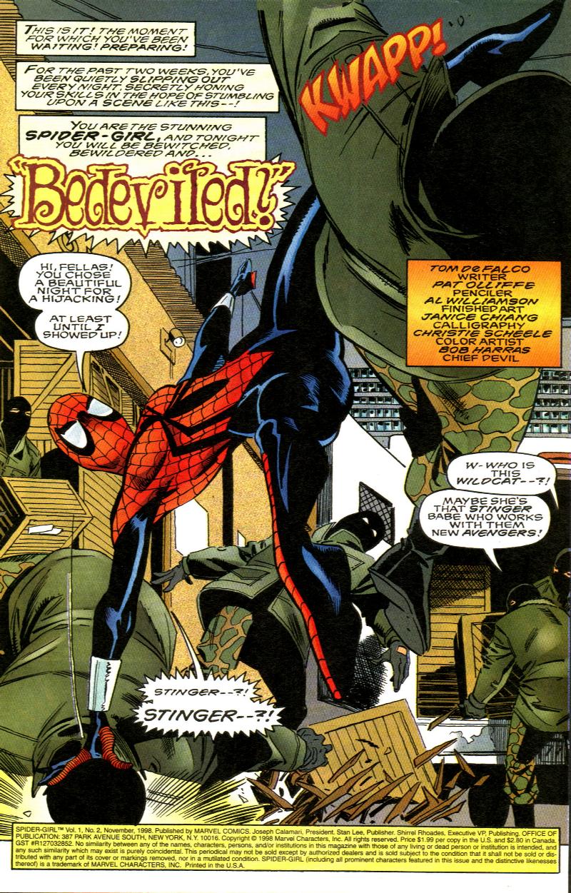Read online Spider-Girl (1998) comic -  Issue #2 - 2