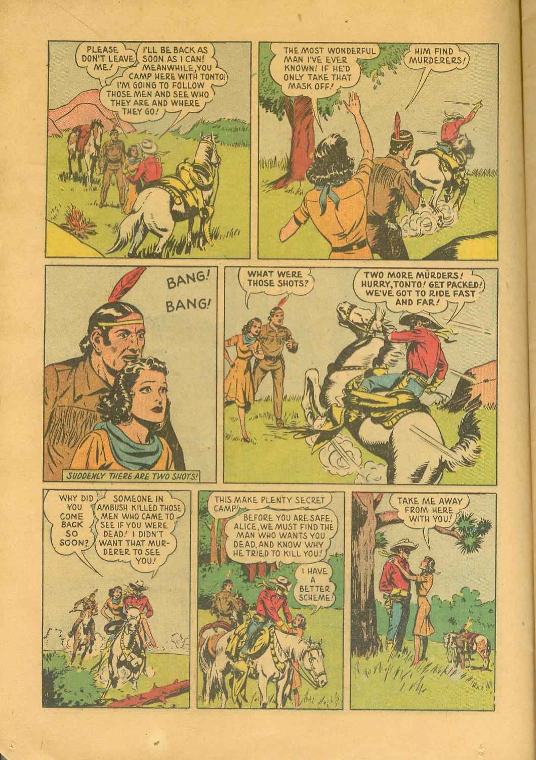 Read online The Lone Ranger (1948) comic -  Issue #28 - 20