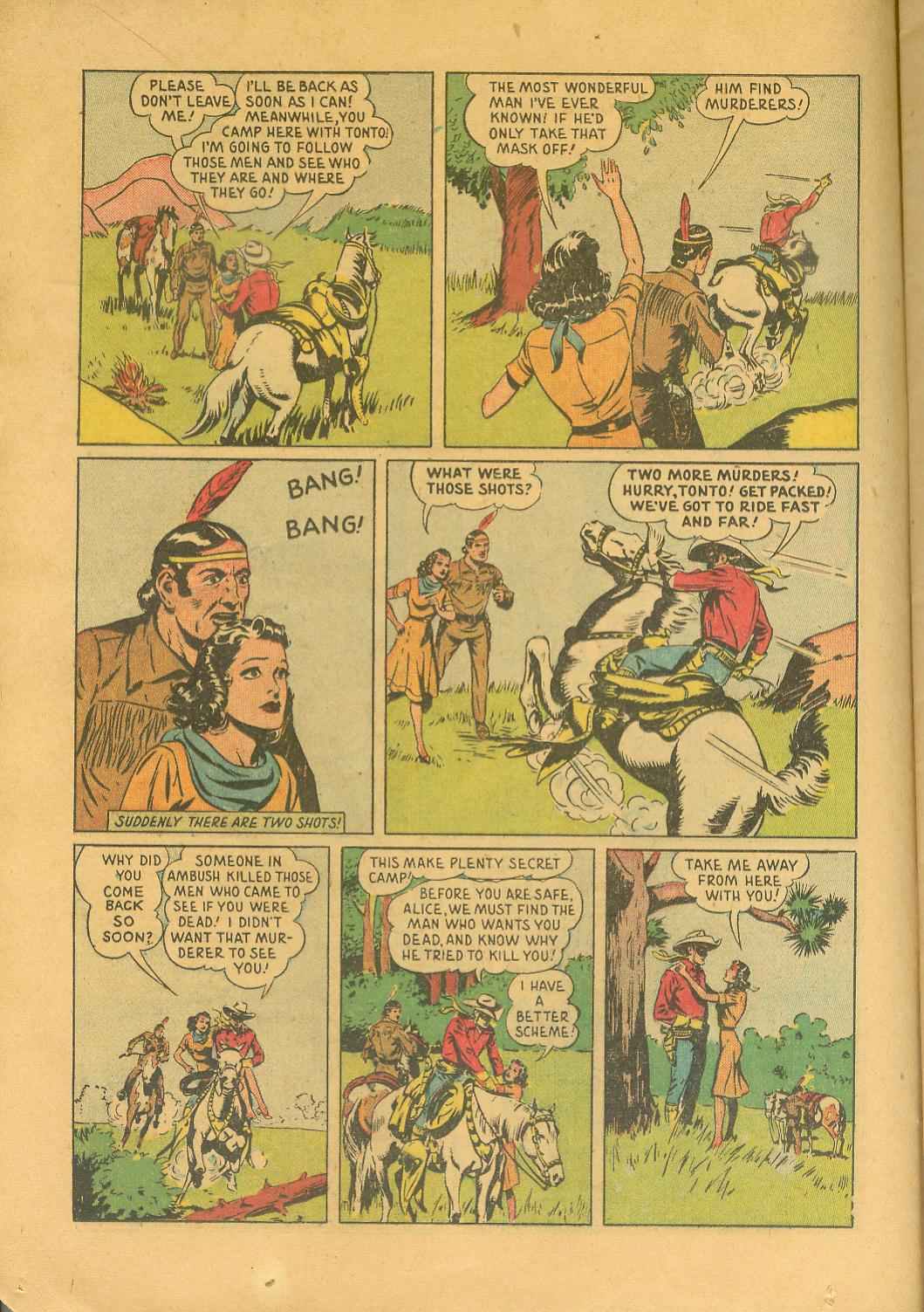 Read online The Lone Ranger (1948) comic -  Issue #28 - 20