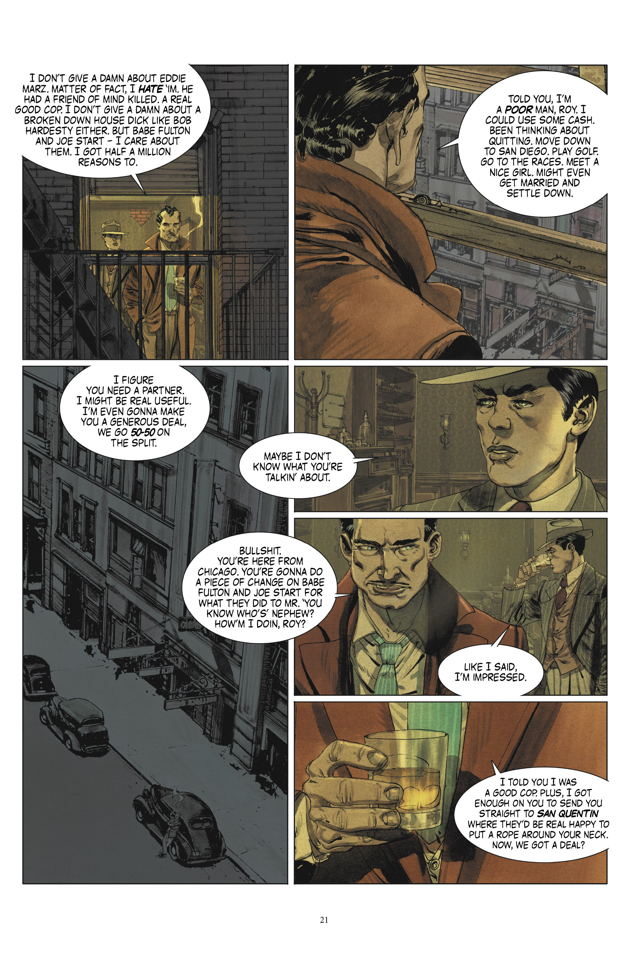 Read online Triggerman comic -  Issue #3 - 23