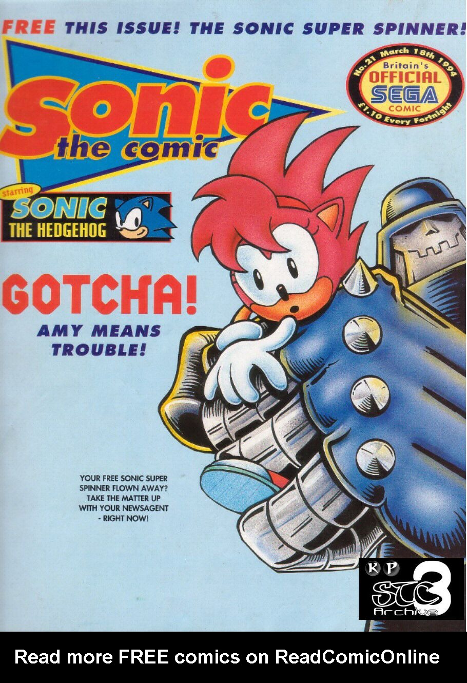 Read online Sonic the Comic comic -  Issue #21 - 1