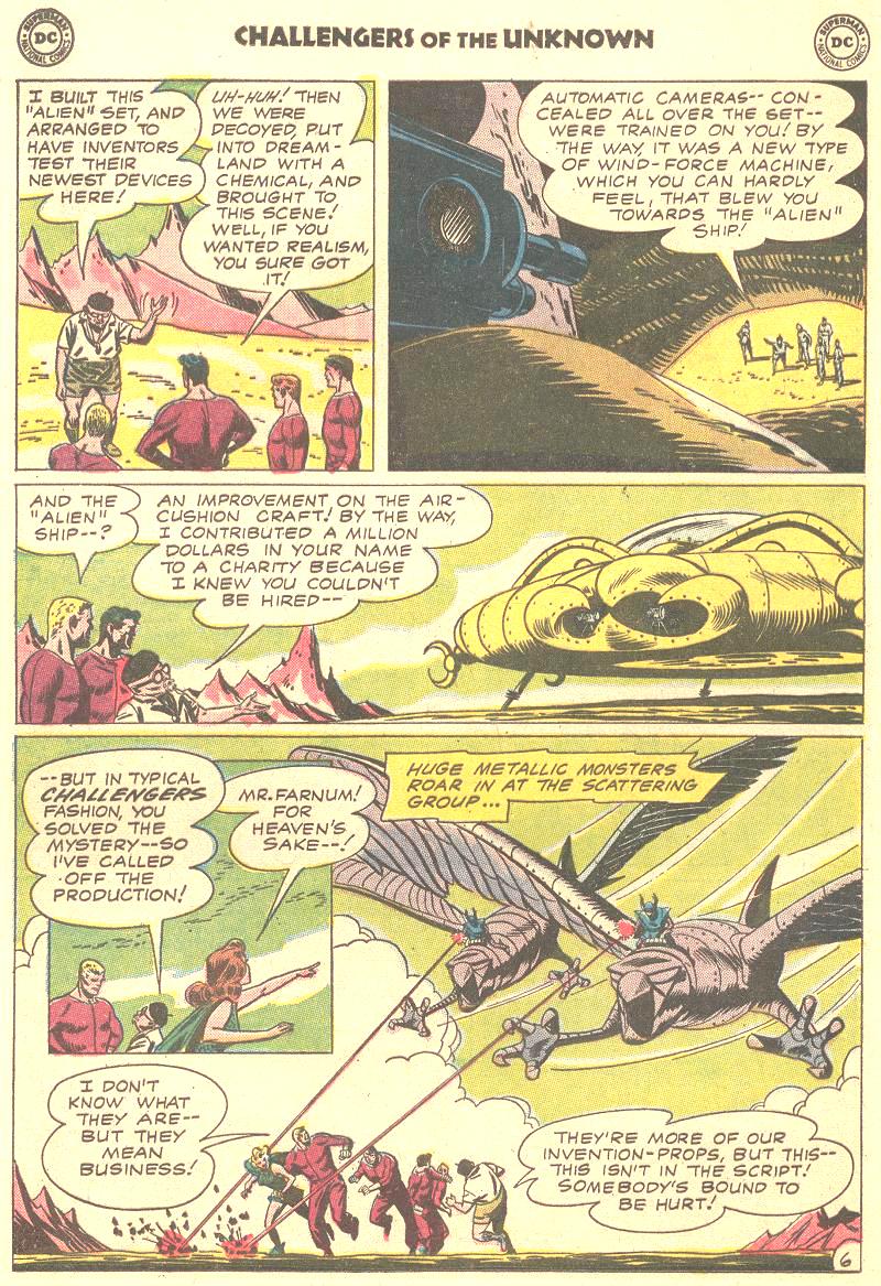 Challengers of the Unknown (1958) Issue #21 #21 - English 7