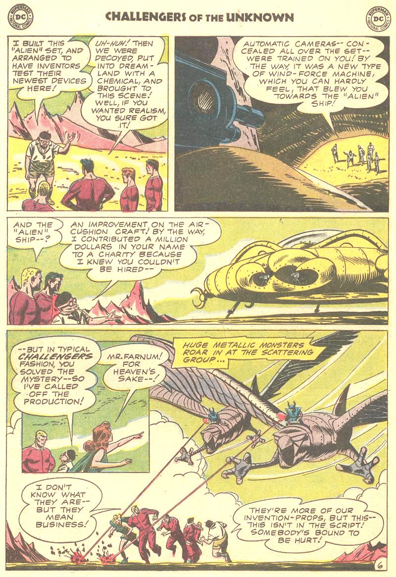 Read online Challengers of the Unknown (1958) comic -  Issue #21 - 7