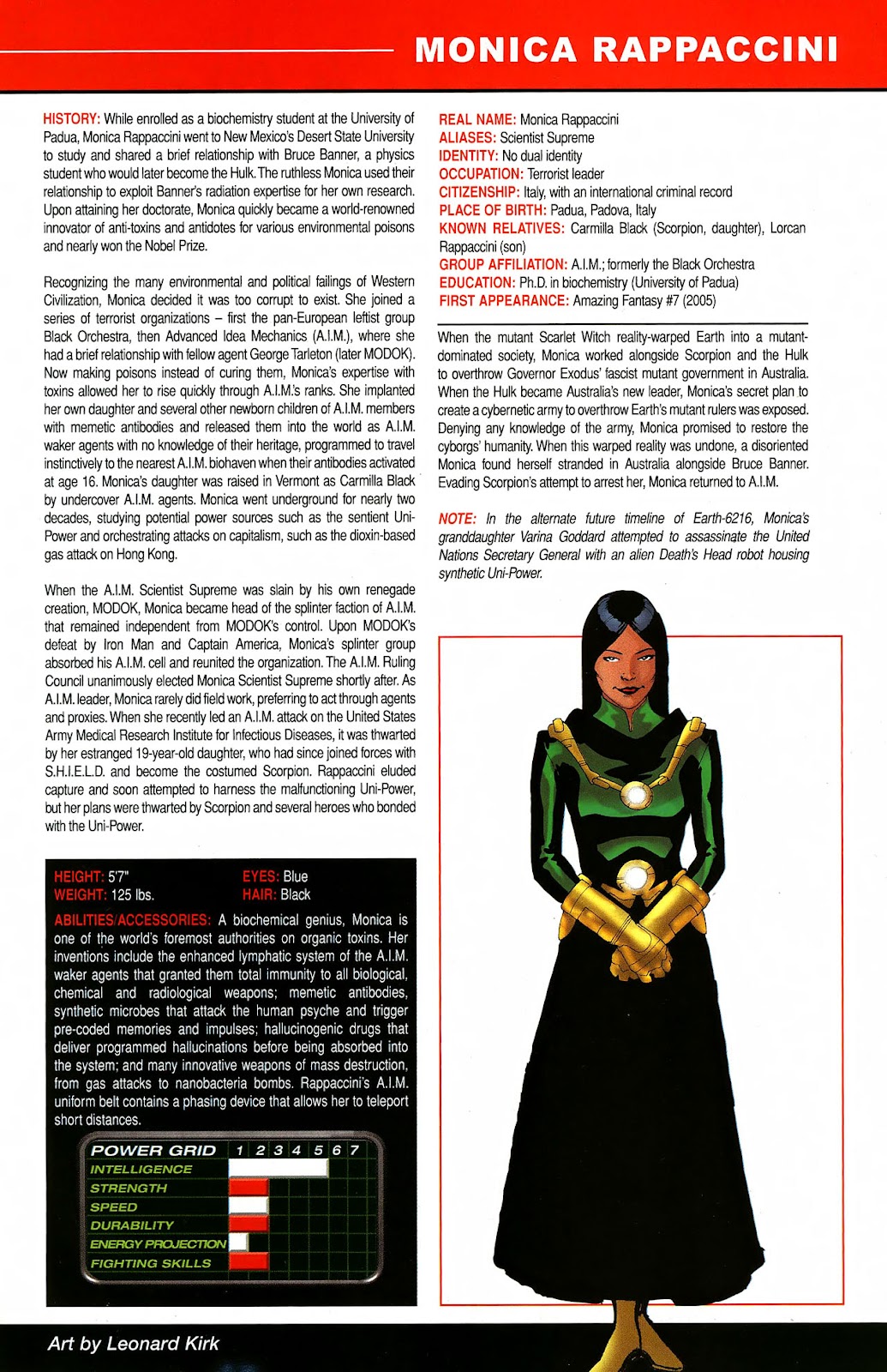 All-New Official Handbook of the Marvel Universe A to Z issue 9 - Page 11