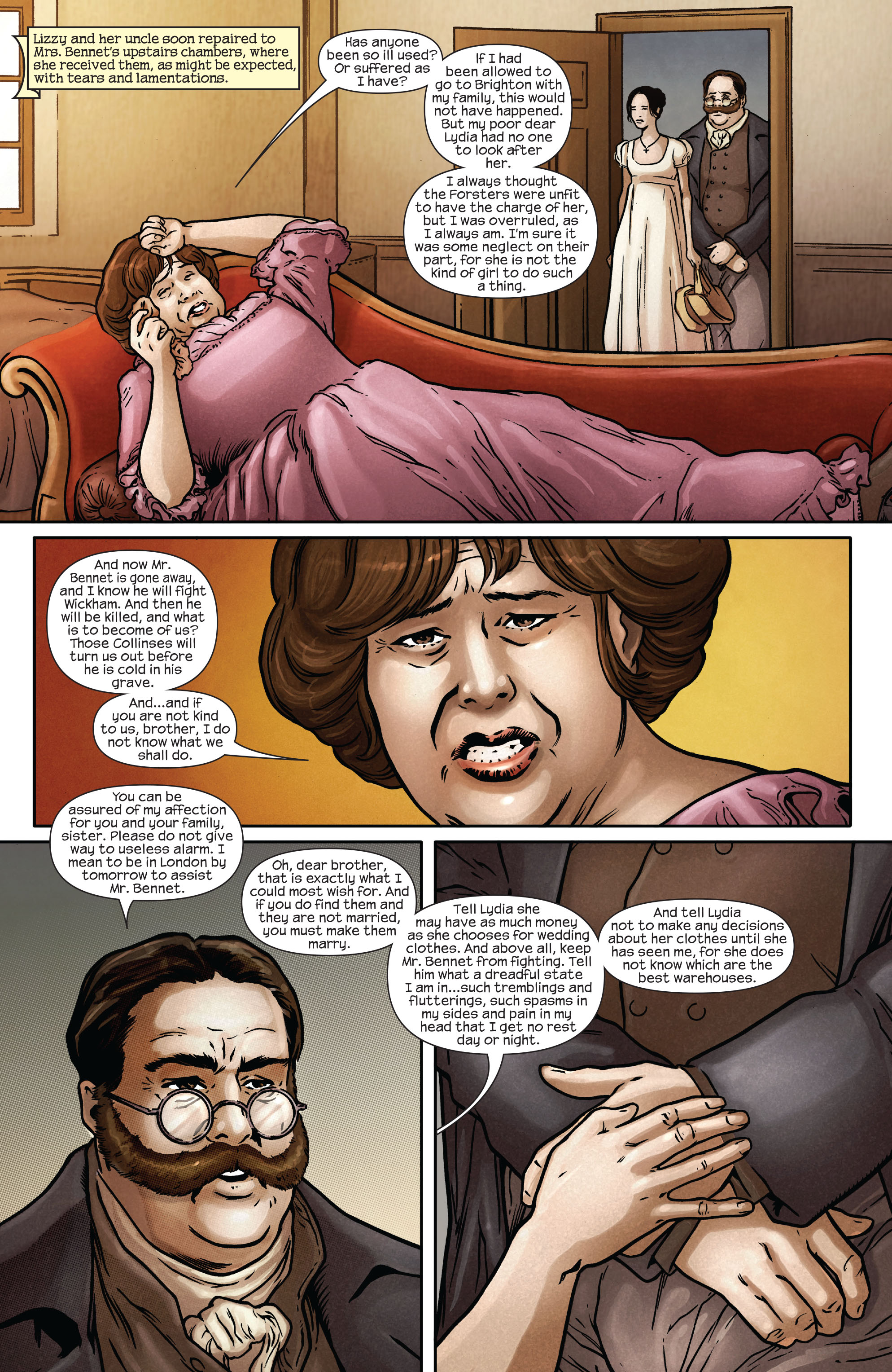 Read online Pride & Prejudice (2009) comic -  Issue #5 - 5