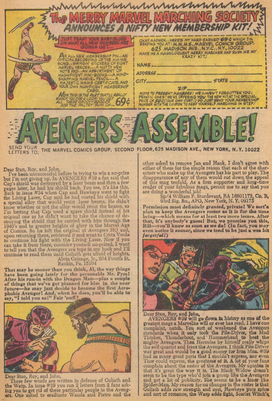 Read online The Avengers (1963) comic -  Issue #43 - 32