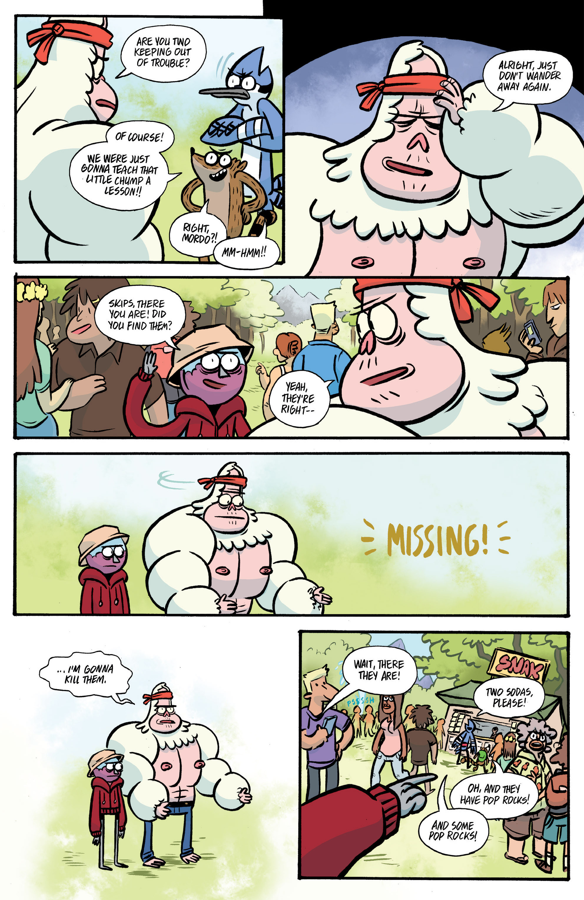 Read online Regular Show: Skips comic -  Issue #2 - 13