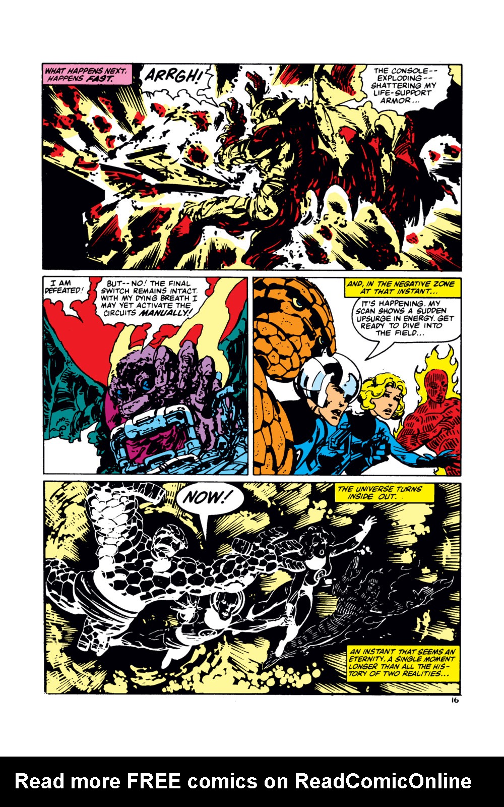 Read online Fantastic Four (1961) comic -  Issue #256 - 16