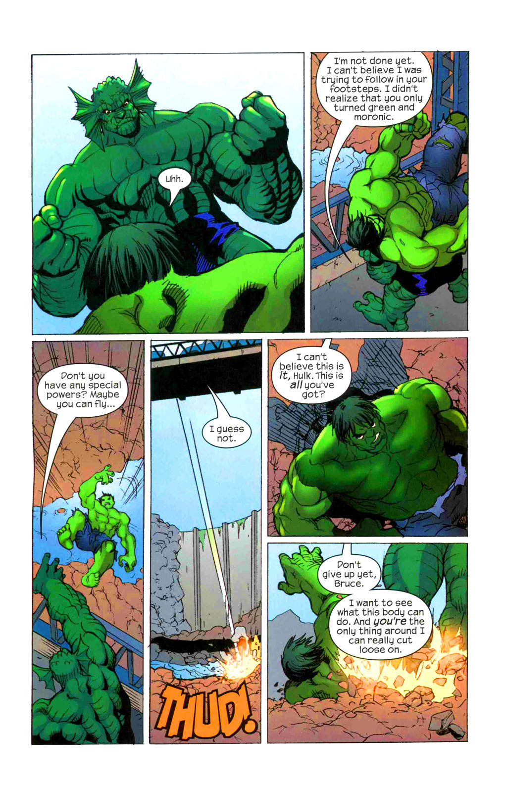 Read online Marvel Age Hulk comic -  Issue #4 - 16