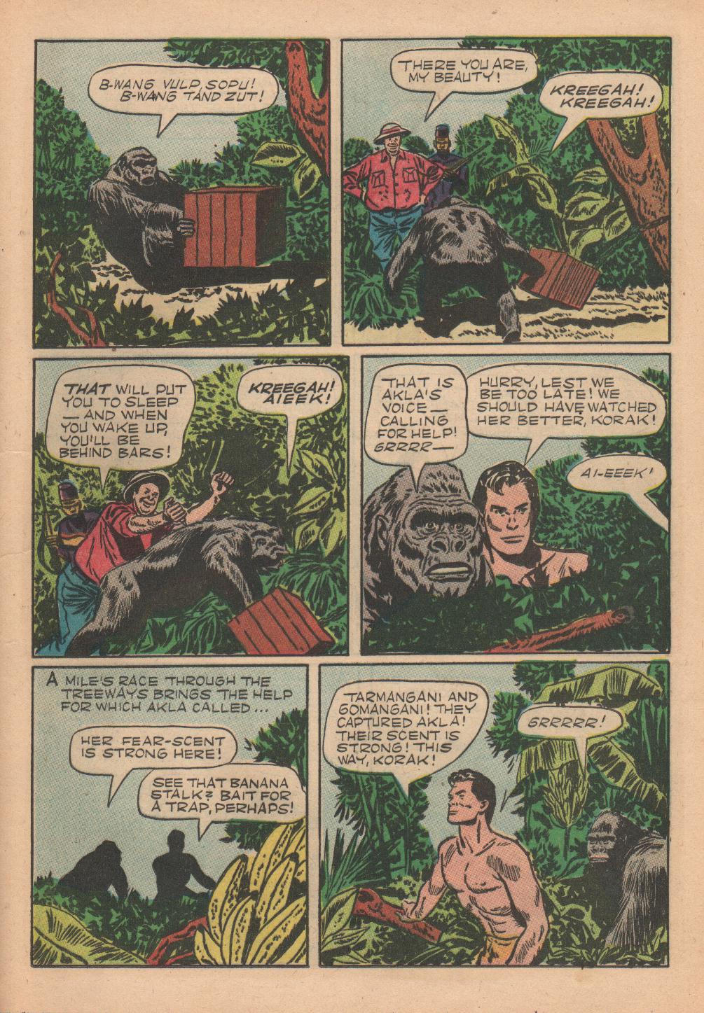 Read online Tarzan (1948) comic -  Issue #31 - 21