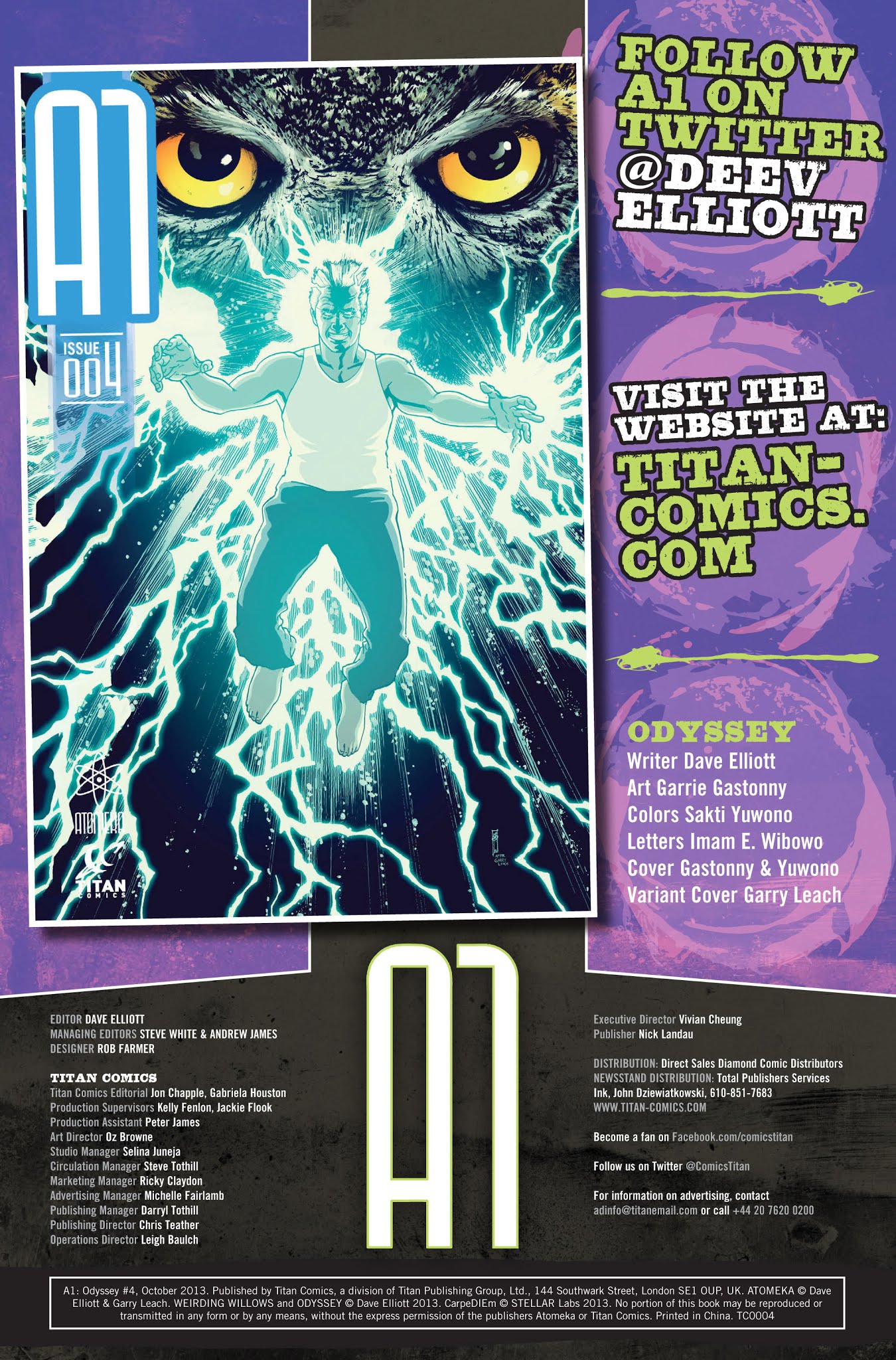 Read online A1: Odyssey comic -  Issue #4 - 2