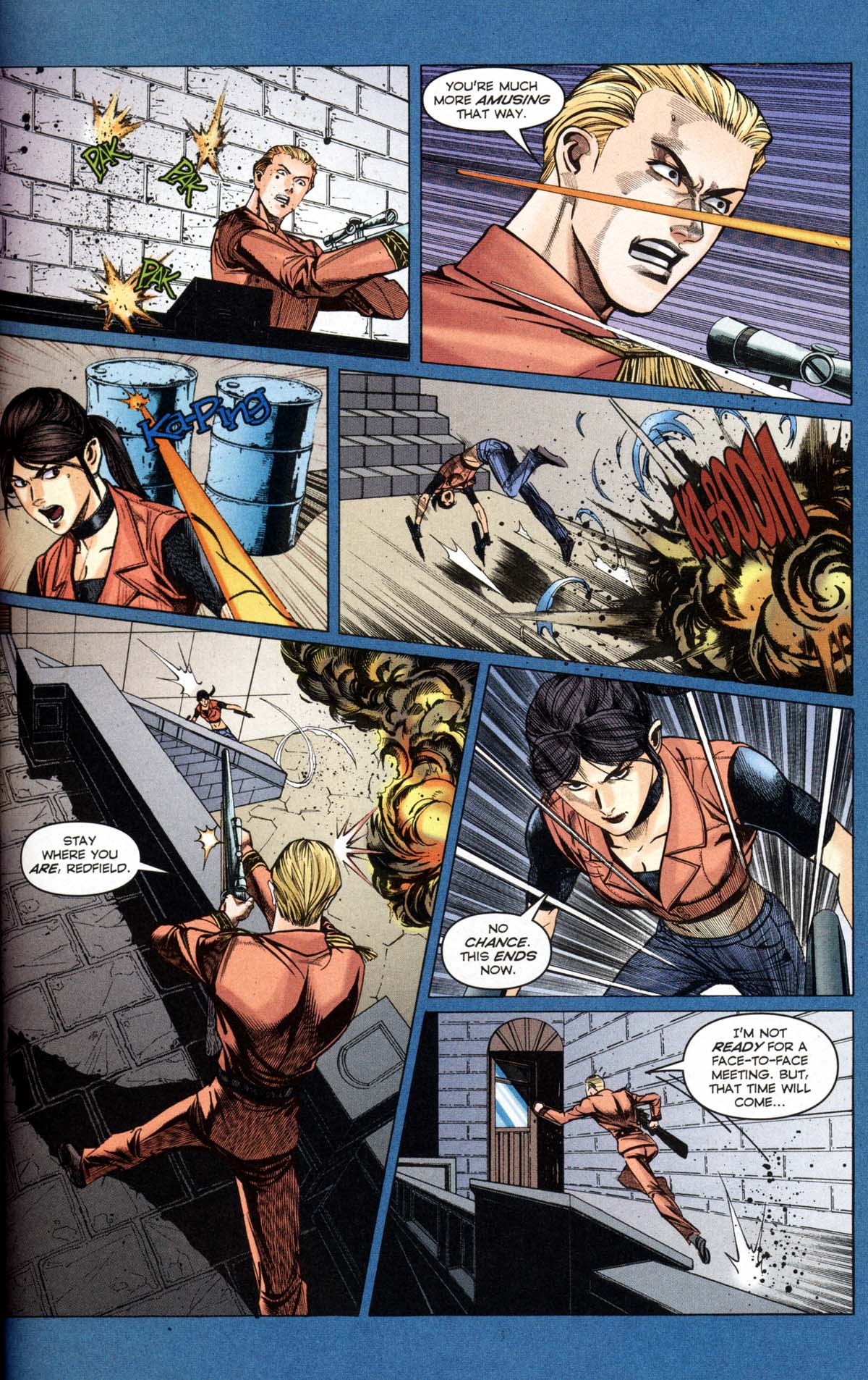 Read online Resident Evil Code: Veronica comic -  Issue #1 - 75