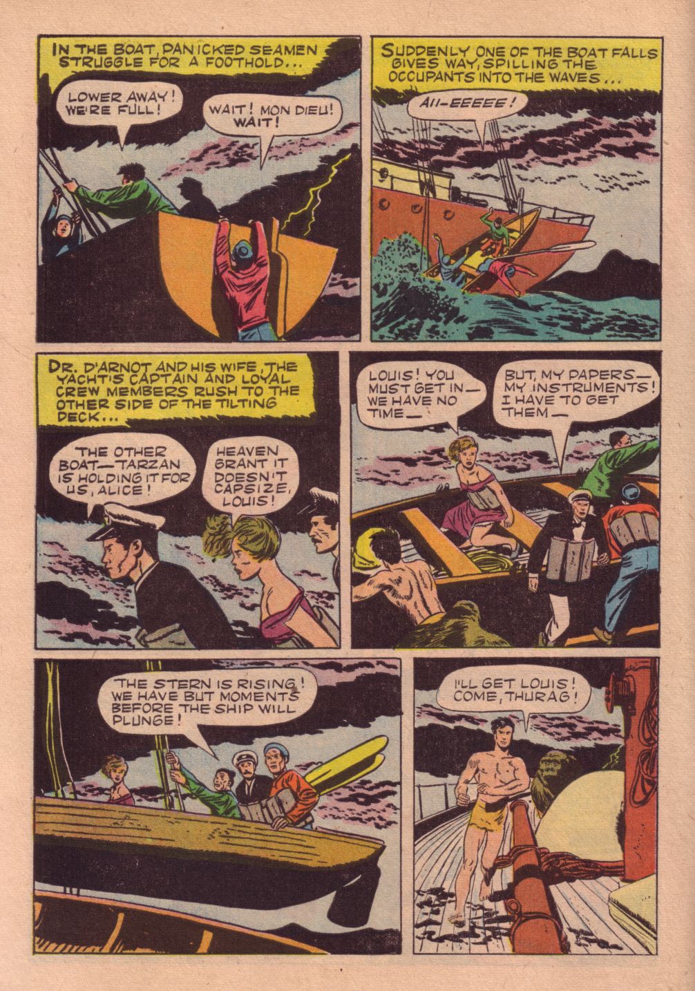 Read online Tarzan (1948) comic -  Issue #29 - 6