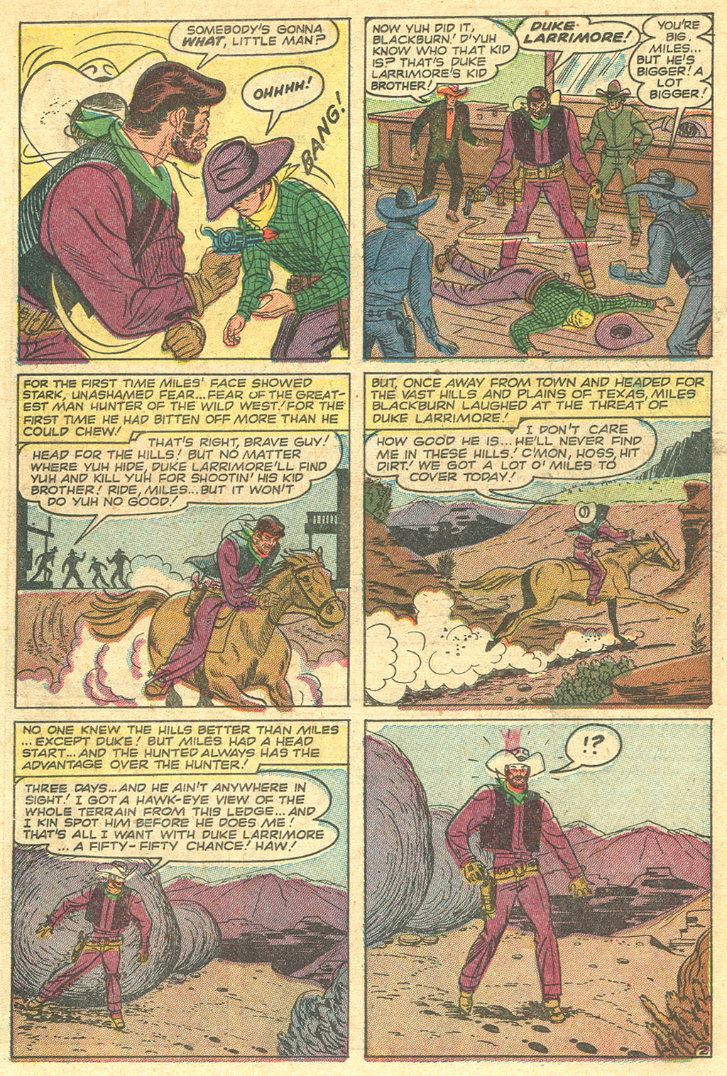 Read online Kid Colt Outlaw comic -  Issue #21 - 22