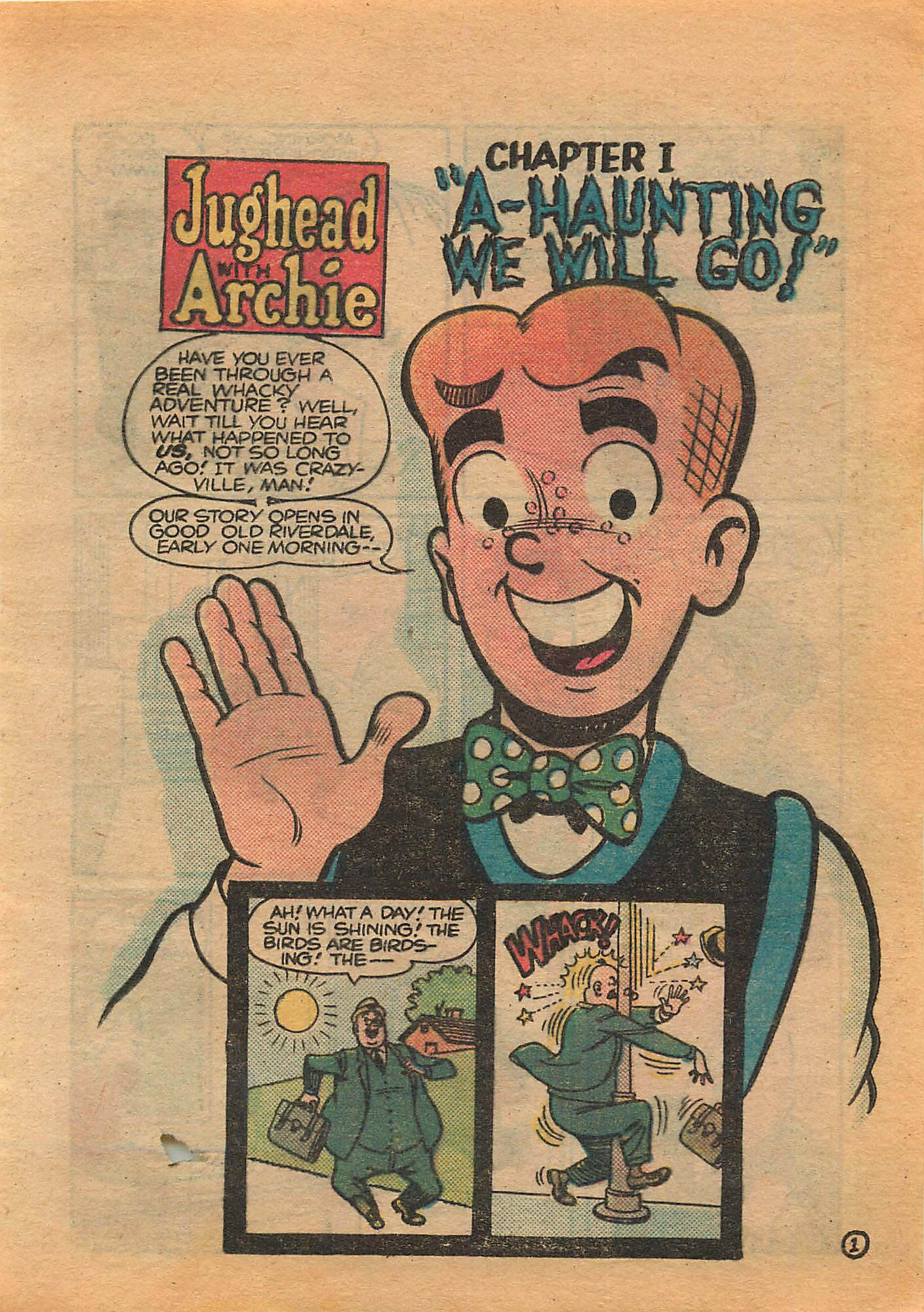 Read online Jughead with Archie Digest Magazine comic -  Issue #46 - 49