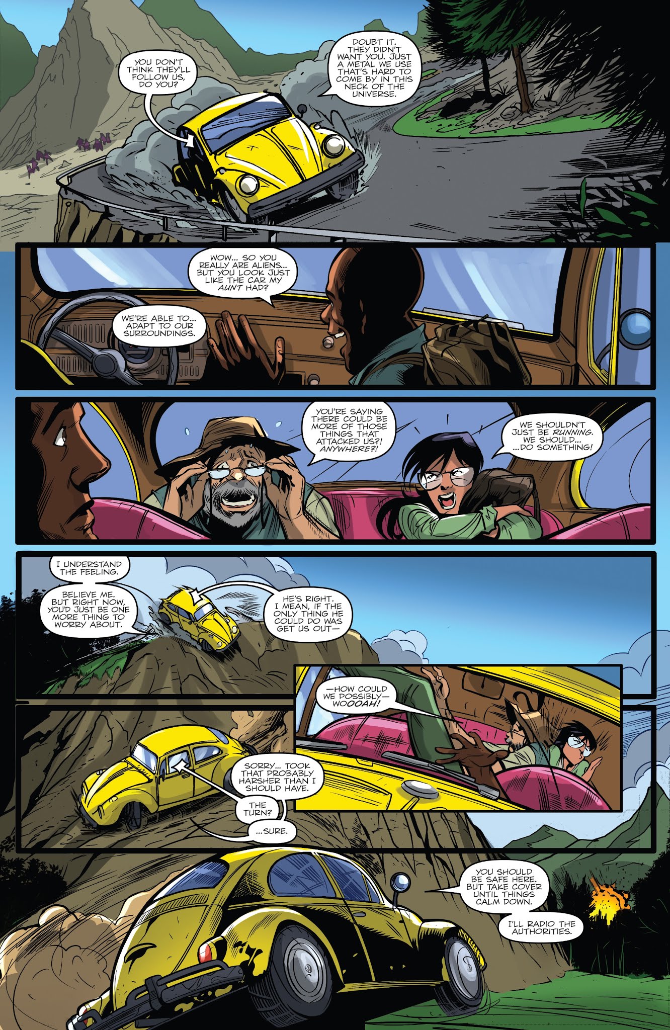 Read online Transformers: Bumblebee-Go For the Gold comic -  Issue # Full - 13