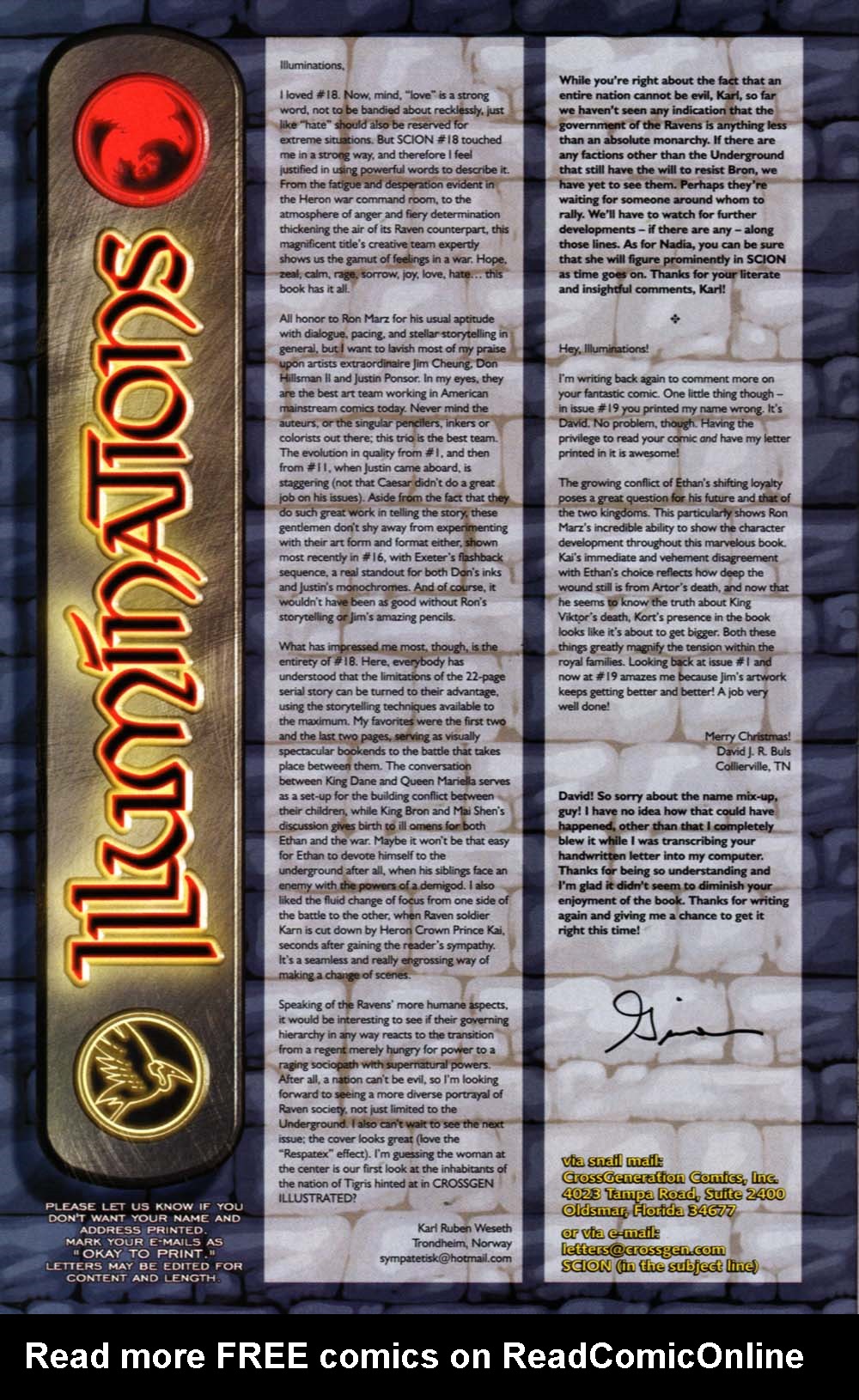 Read online Scion comic -  Issue #20 - 29