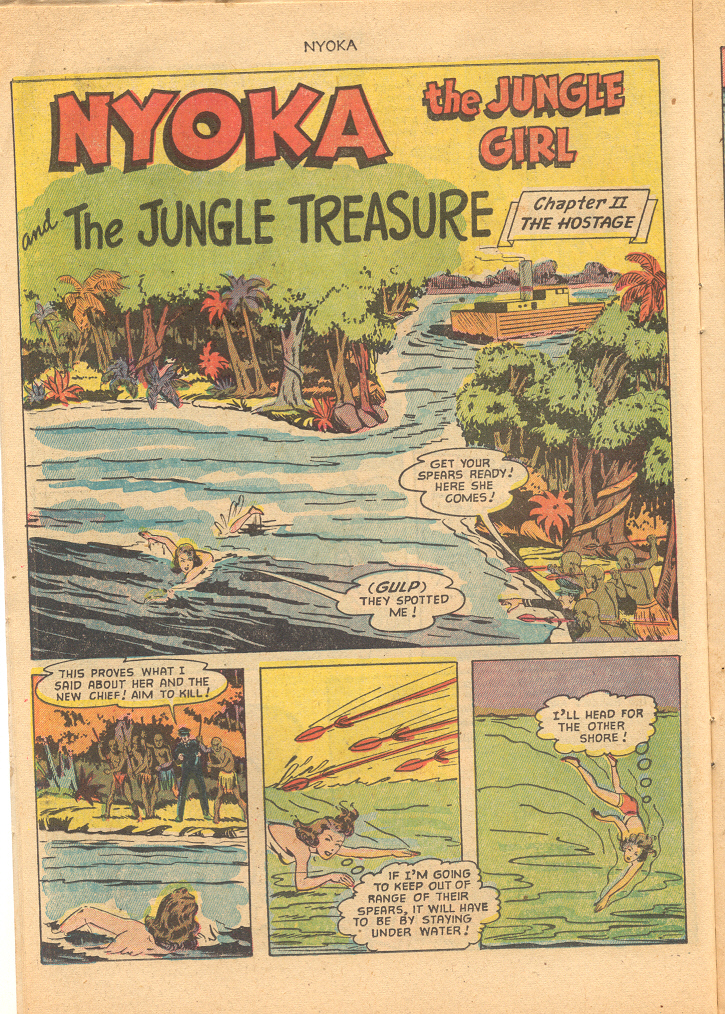 Read online Nyoka the Jungle Girl (1945) comic -  Issue #76 - 14