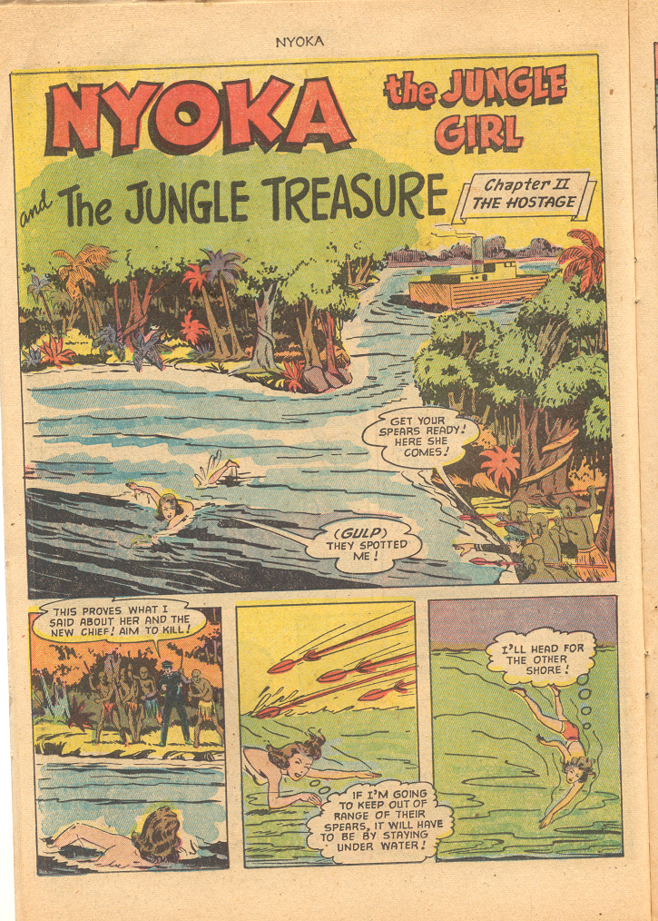 Read online Nyoka the Jungle Girl (1945) comic -  Issue #76 - 14