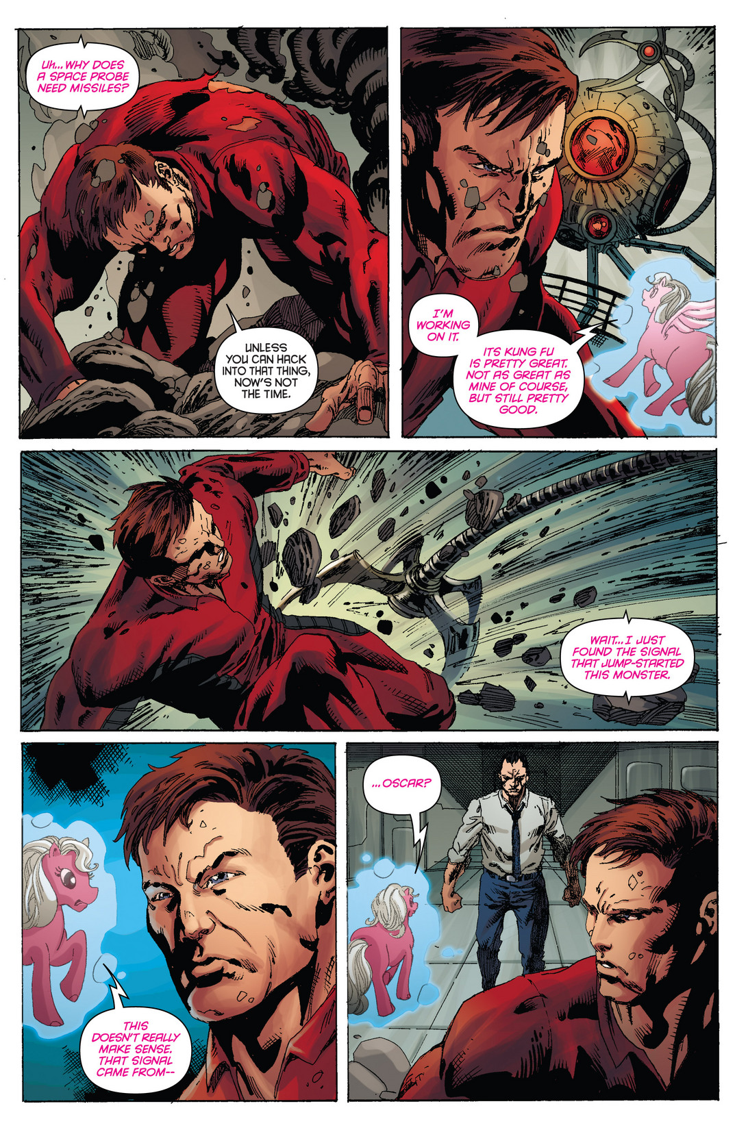 Read online Bionic Man comic -  Issue #25 - 19
