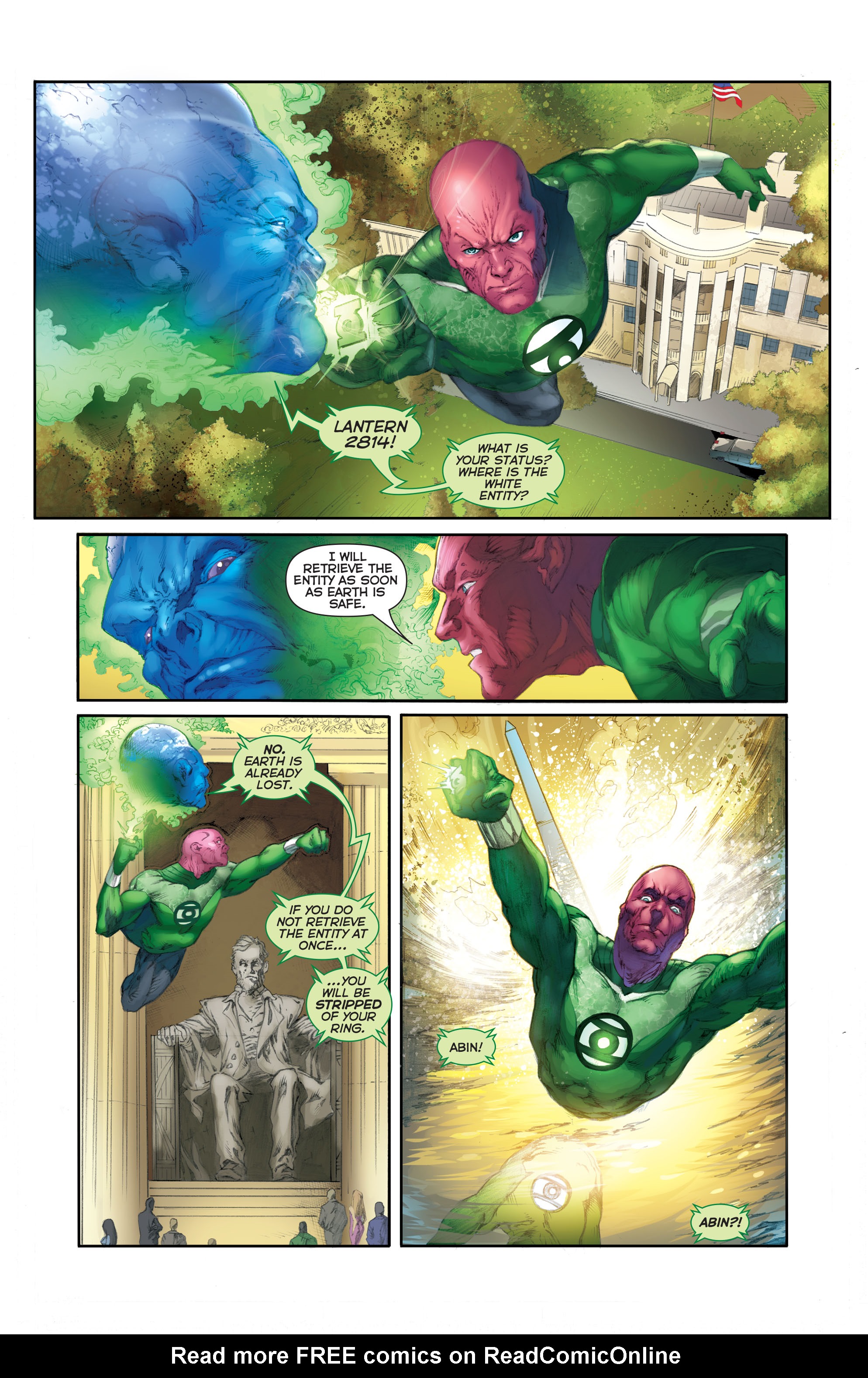 Read online Flashpoint: Abin Sur - The Green Lantern comic -  Issue #2 - 12