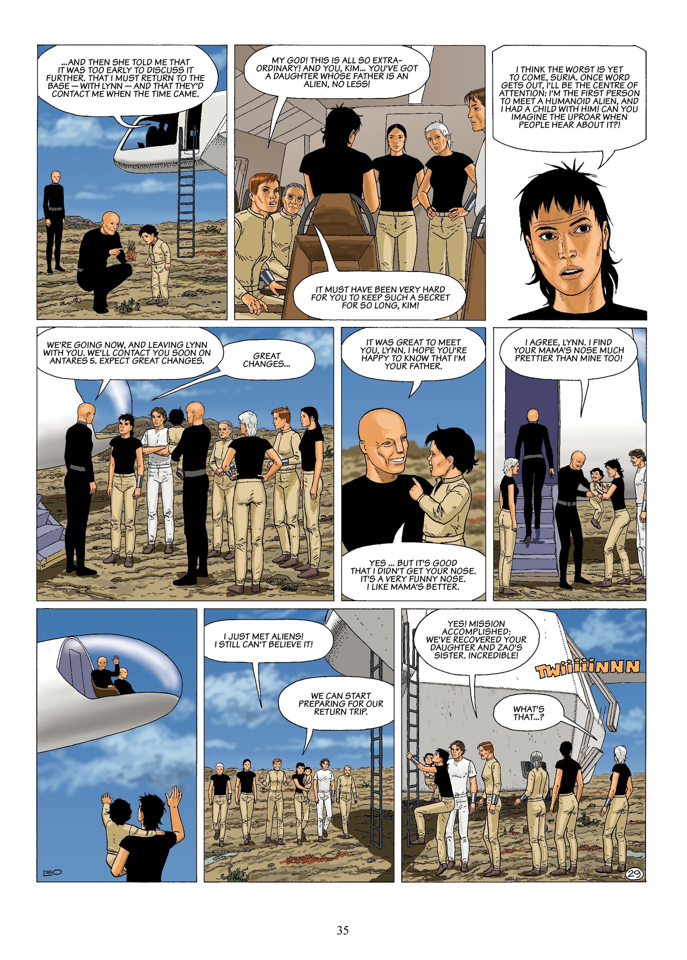 Read online Antares comic -  Issue #6 - 37