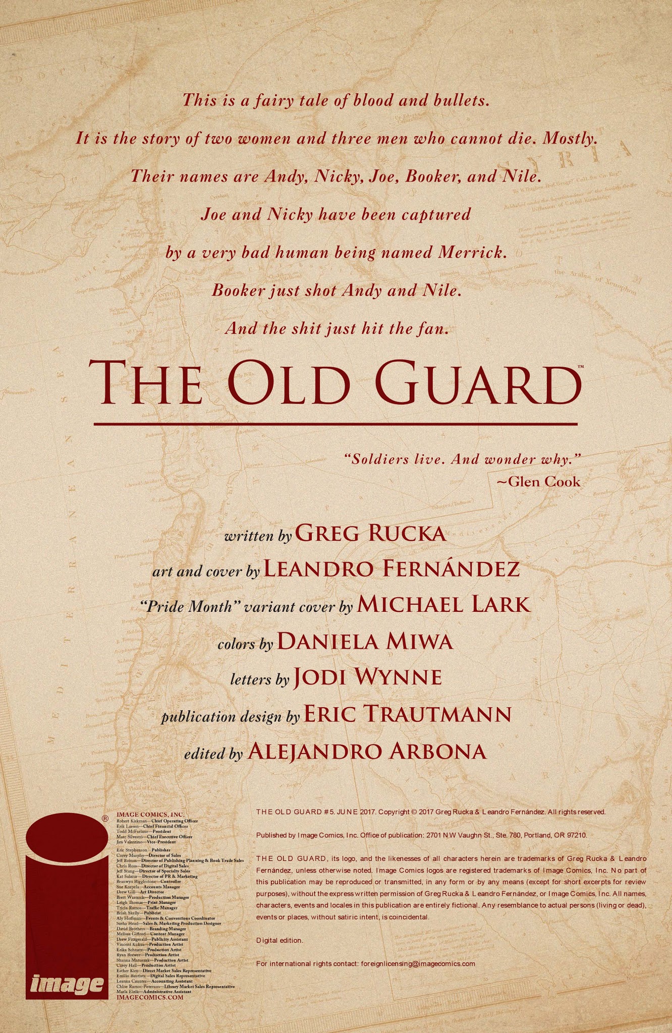 Read online The Old Guard comic -  Issue #5 - 2