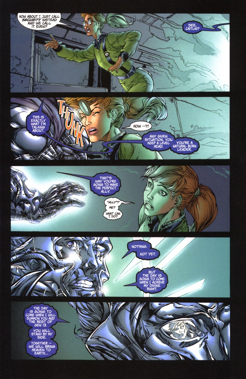 Read online Wildcats: Divine Intervention comic -  Issue # Full - 5