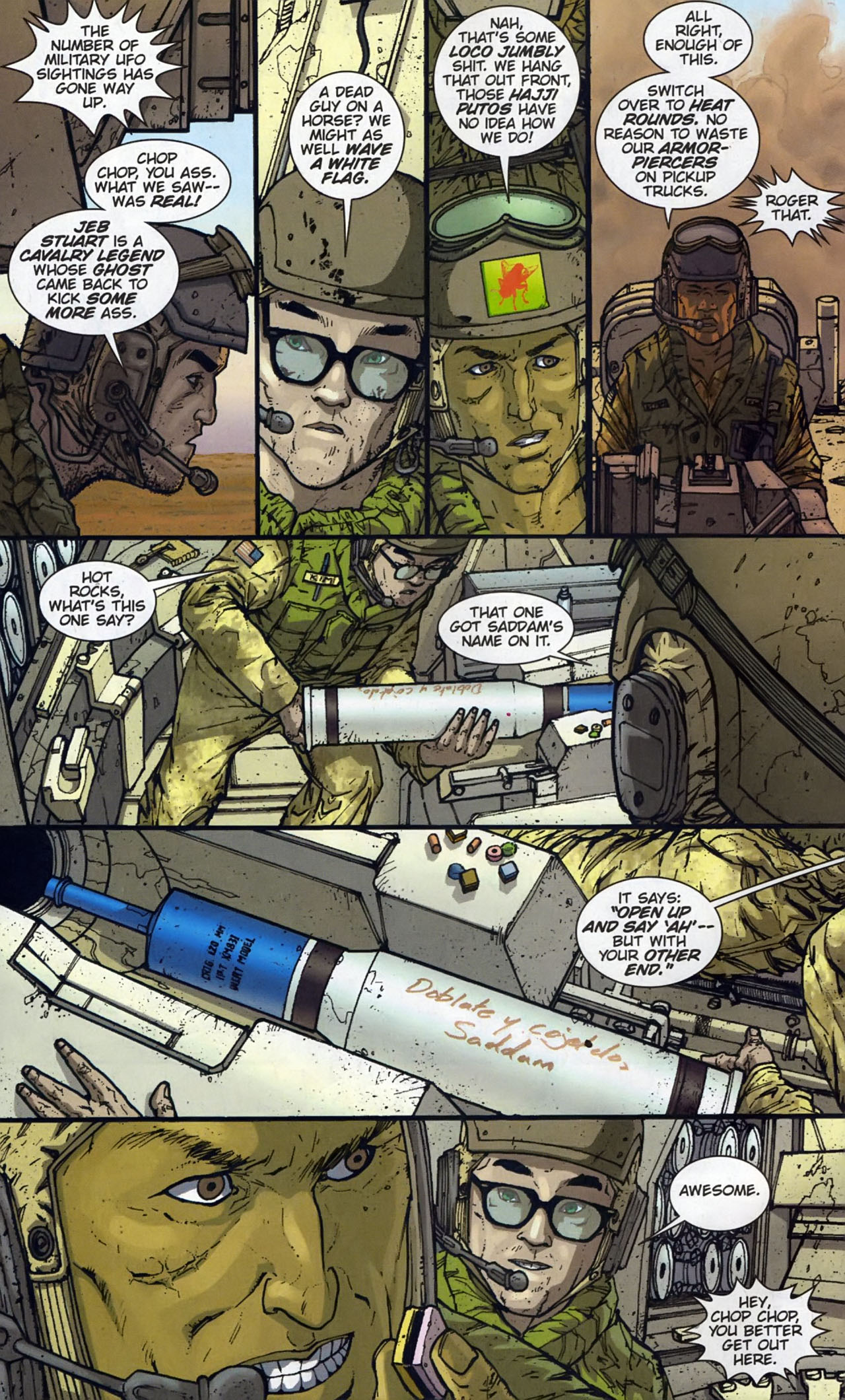 Read online The Haunted Tank comic -  Issue #1 - 15