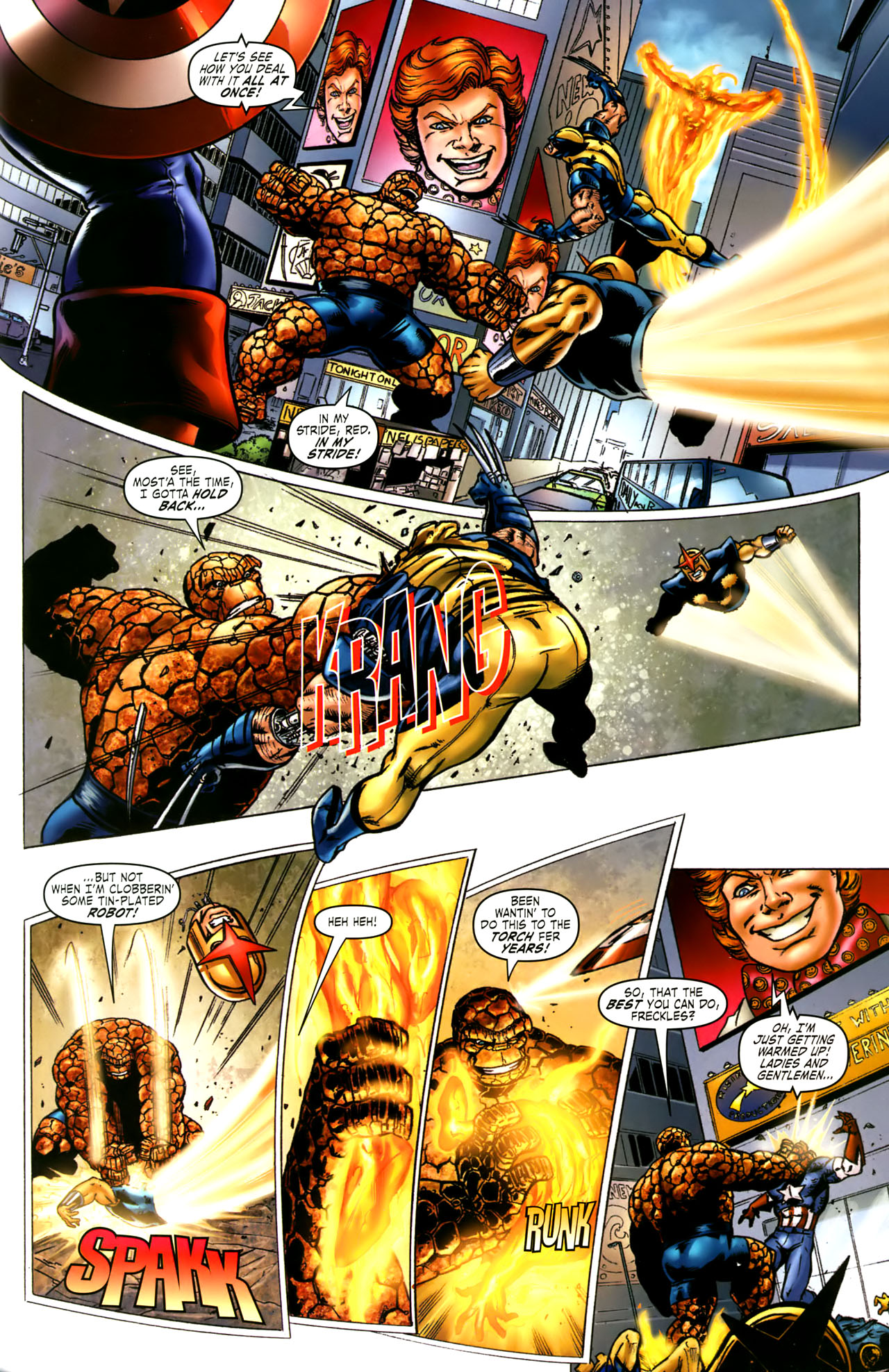 Read online The Thing (2006) comic -  Issue #2 - 19