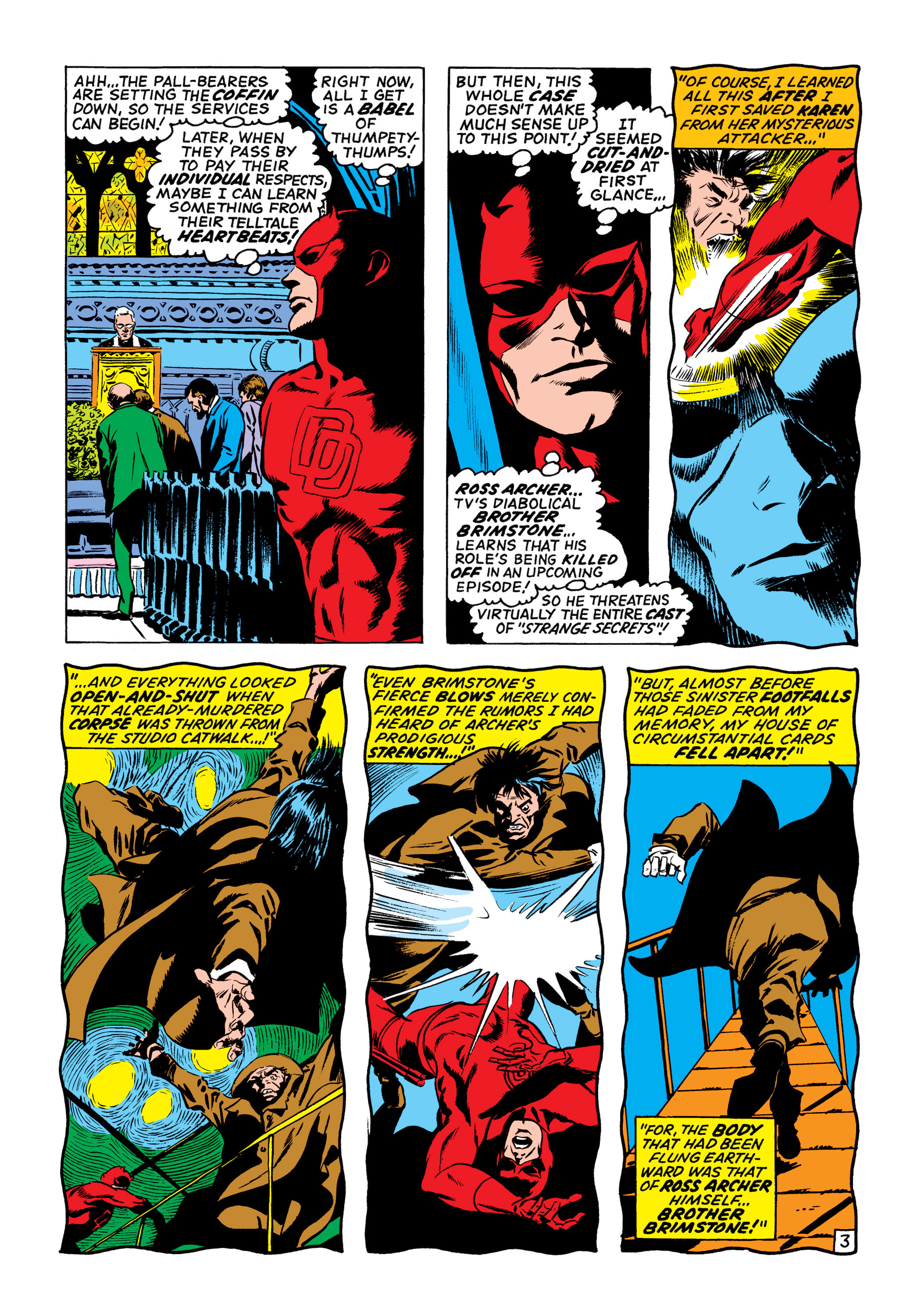 Read online Marvel Masterworks: Daredevil comic -  Issue # TPB 7 (Part 1) - 50