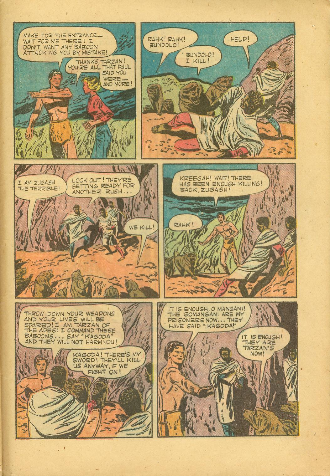 Read online Tarzan (1948) comic -  Issue #17 - 41