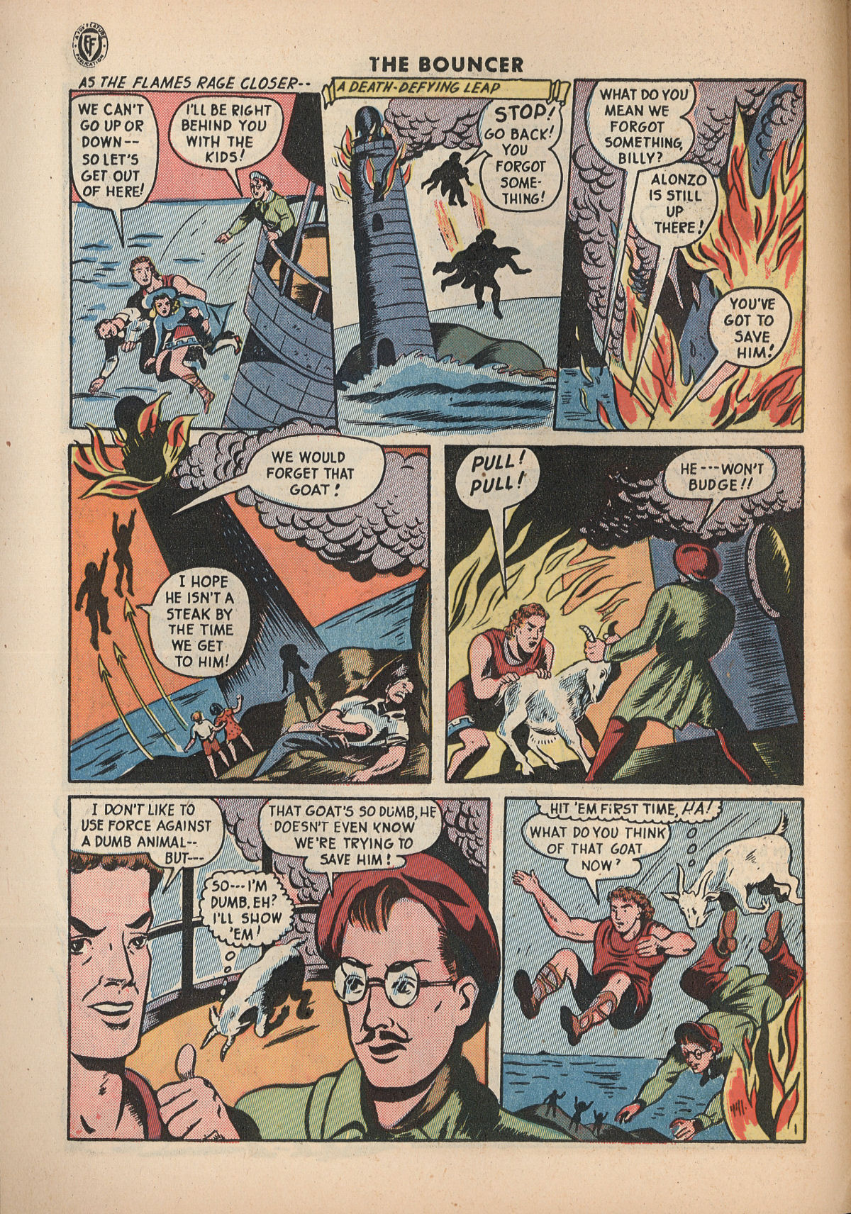 Read online The Bouncer (1944) comic -  Issue #13 - 10