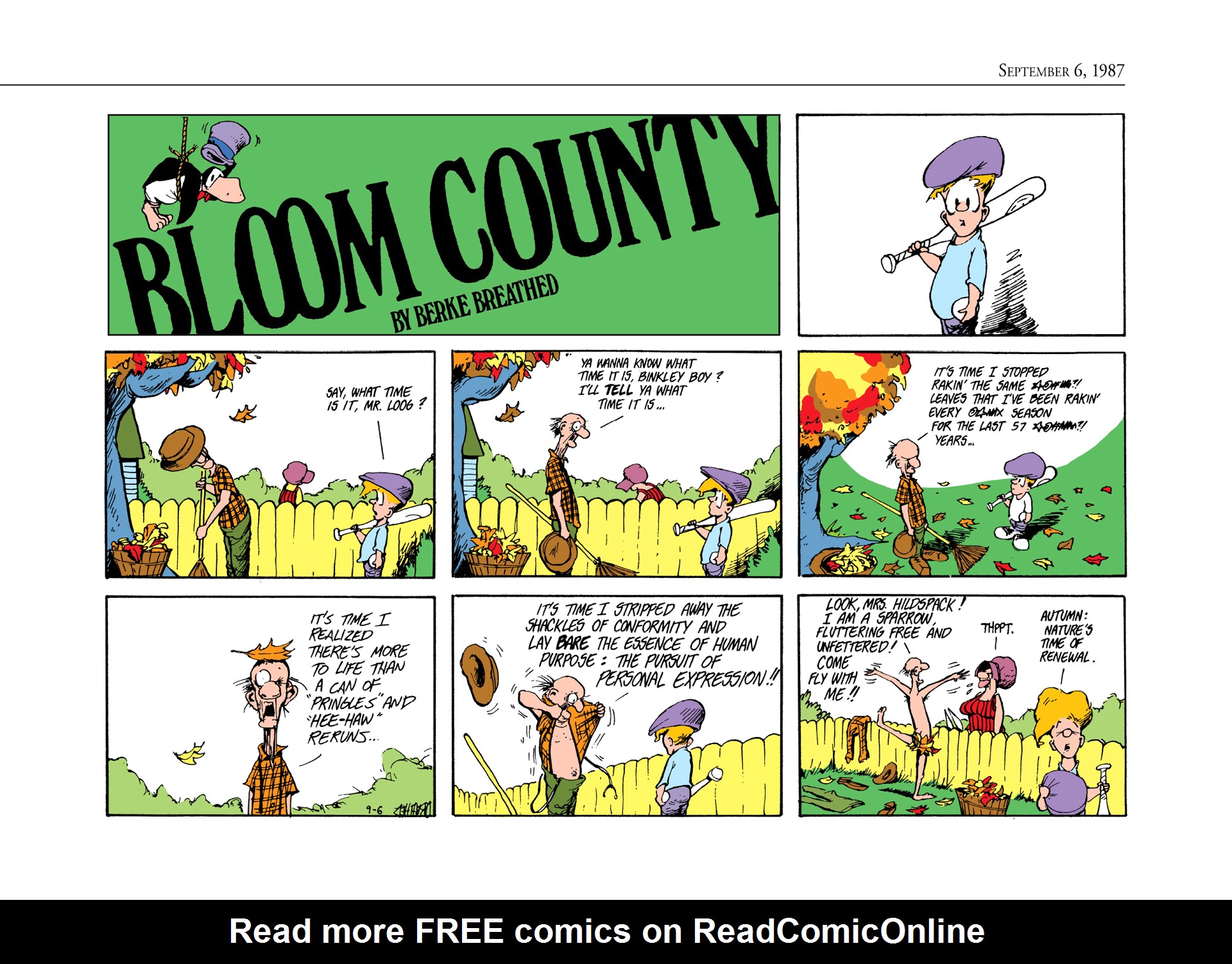 Read online The Bloom County Digital Library comic -  Issue # TPB 7 (Part 3) - 55