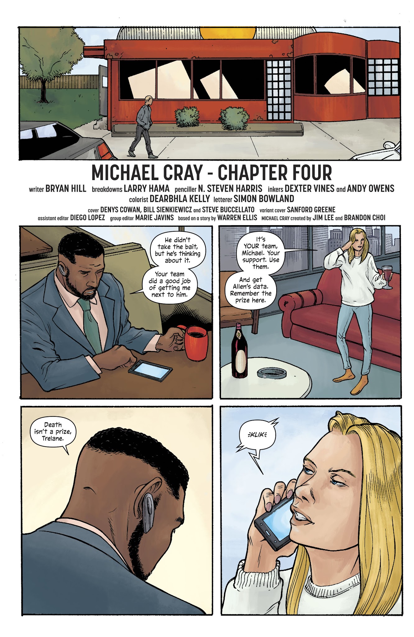 Read online The Wild Storm: Michael Cray comic -  Issue #4 - 7