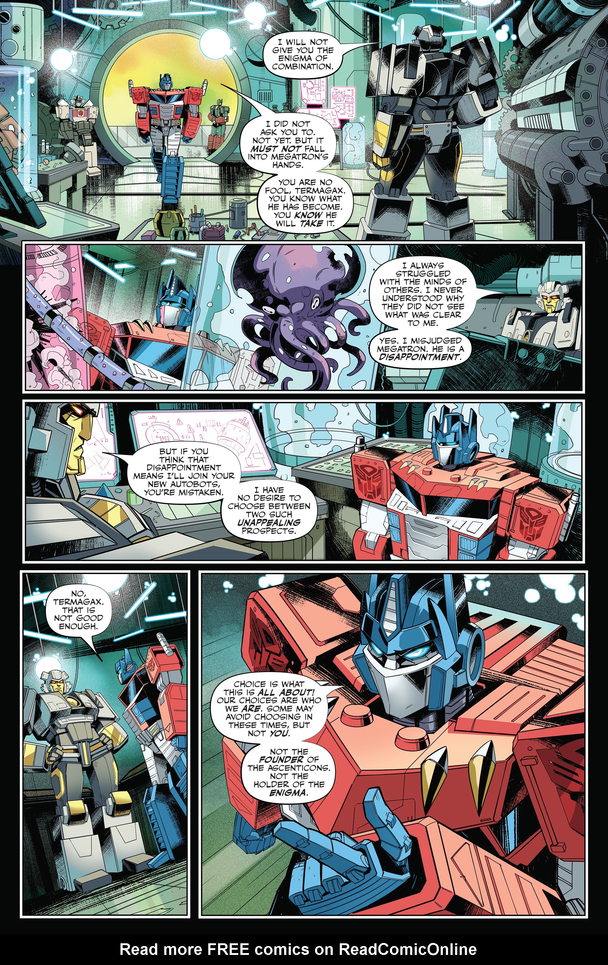 Read online Transformers (2019) comic -  Issue #35 - 14