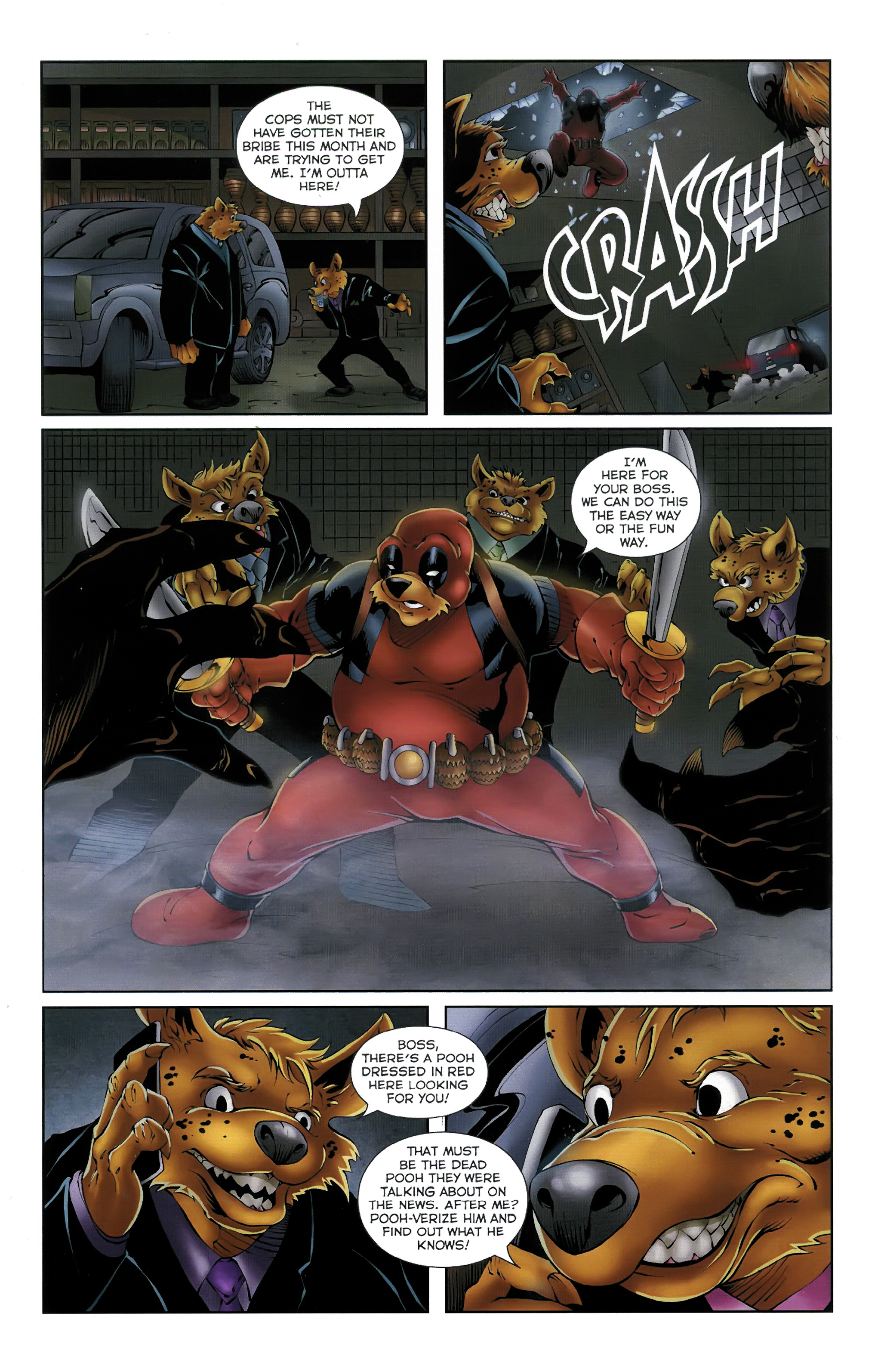 Read online Dead Pooh comic -  Issue #3 - 4