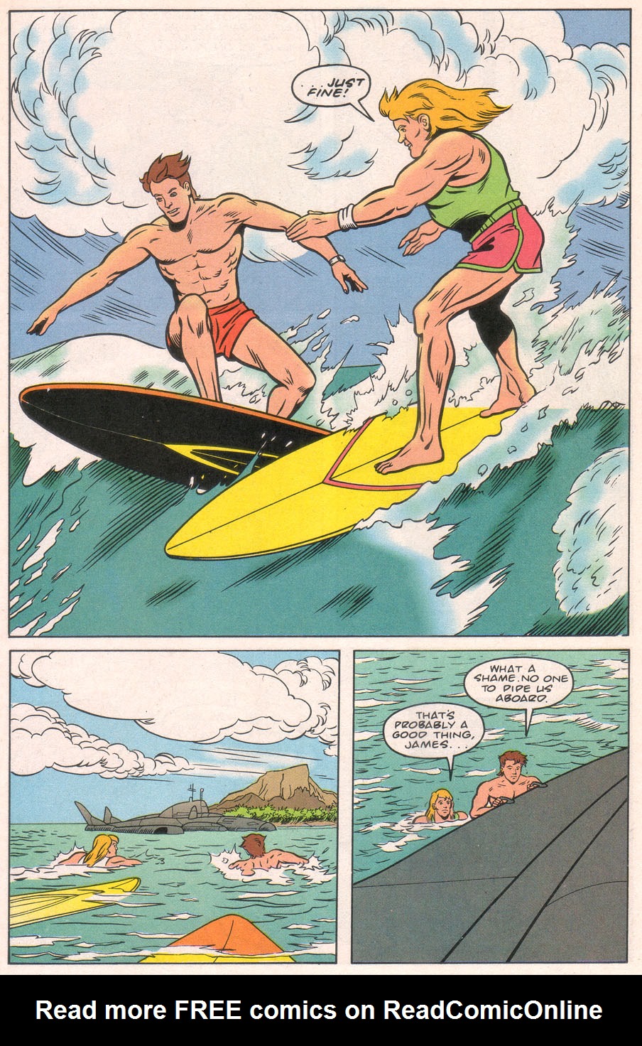 Read online James Bond Jr. comic -  Issue #8 - 18