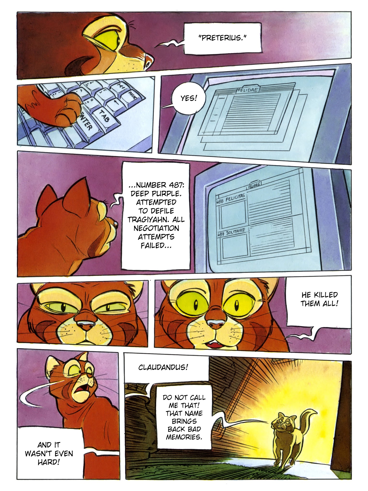 Read online Felidae comic -  Issue # Full - 58