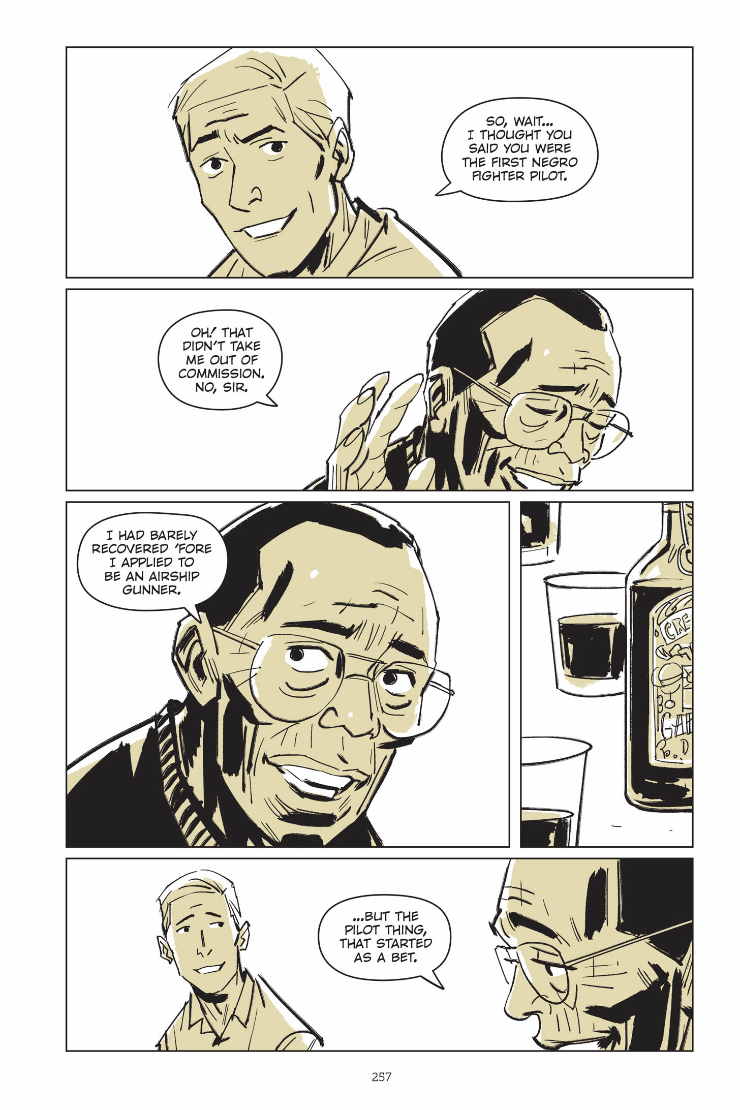 Read online Now Let Me Fly: A Portrait of Eugene Bullard comic -  Issue # TPB (Part 3) - 54