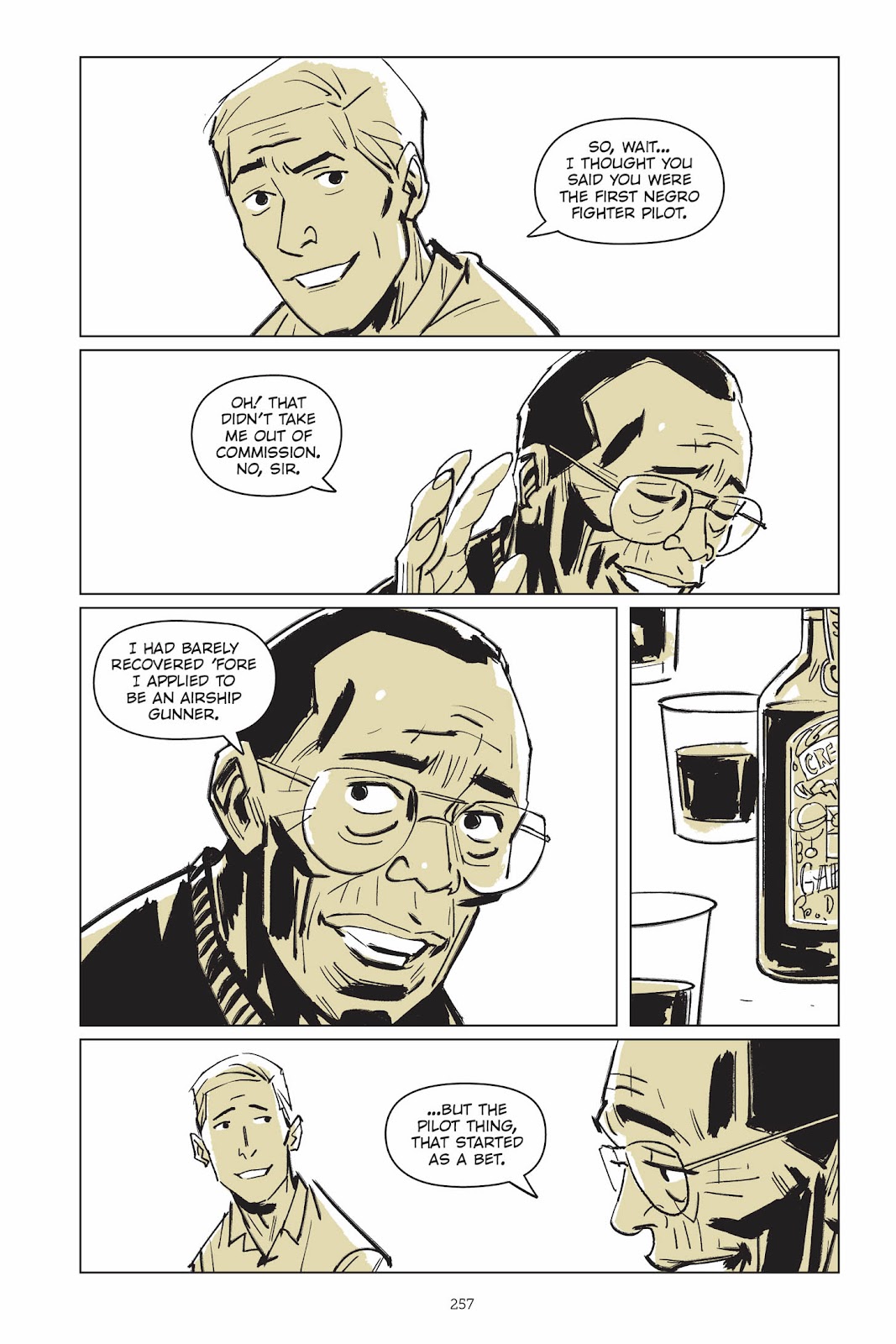 Now Let Me Fly: A Portrait of Eugene Bullard issue TPB (Part 3) - Page 54