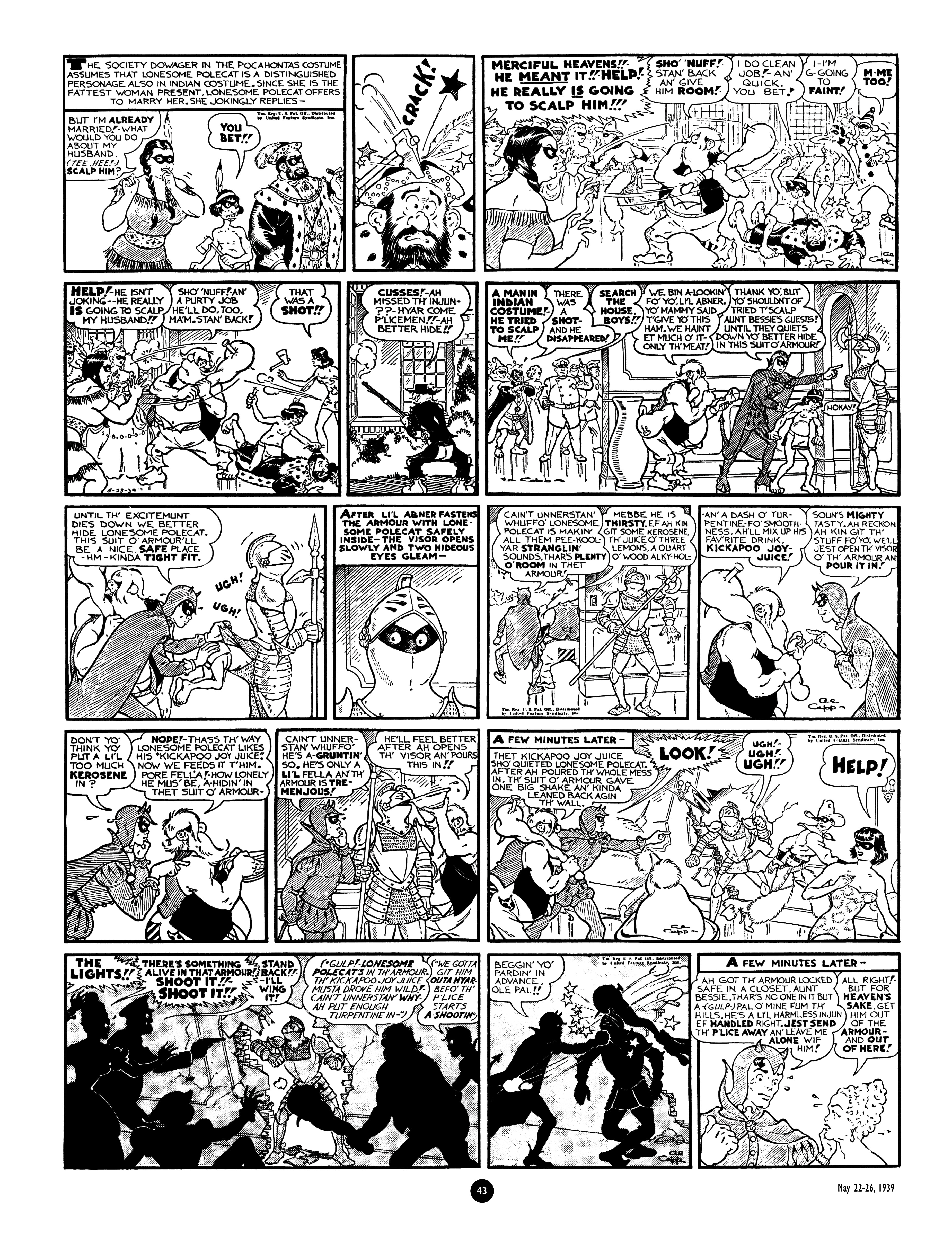 Read online Al Capp's Li'l Abner Complete Daily & Color Sunday Comics comic -  Issue # TPB 3 (Part 1) - 44